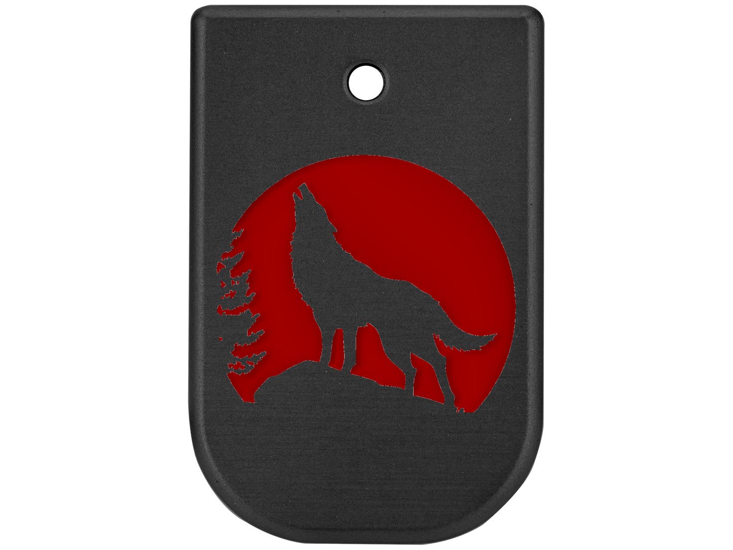 NDZ Glock Gen 5 17 19 22 23 34 45 47 Magazine Base Plate Aluminum Red Engraved - Picture 22 of 71