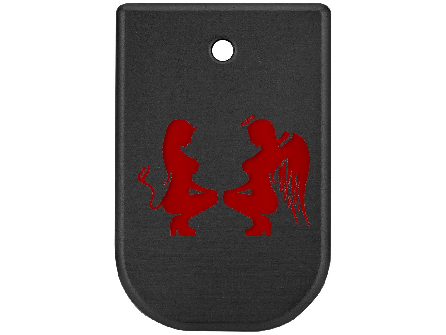 NDZ Glock Gen 5 17 19 22 23 34 45 47 Magazine Base Plate Aluminum Red Engraved - Picture 23 of 71