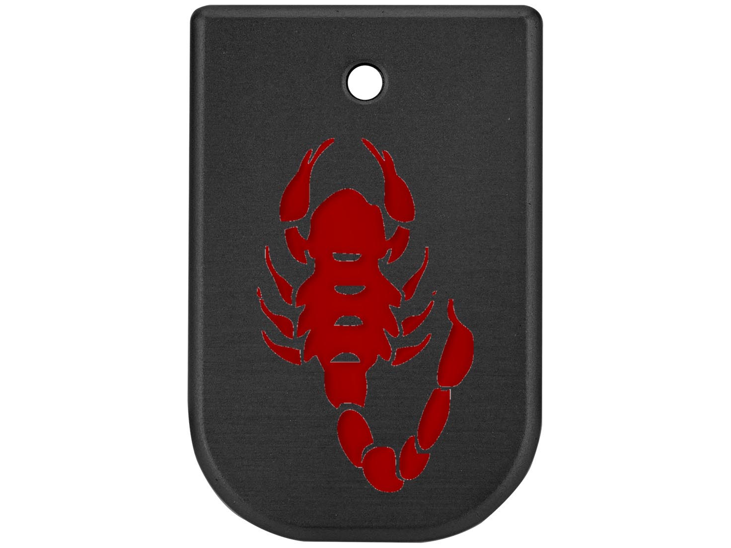 NDZ Glock Gen 5 17 19 22 23 34 45 47 Magazine Base Plate Aluminum Red Engraved - Picture 26 of 71