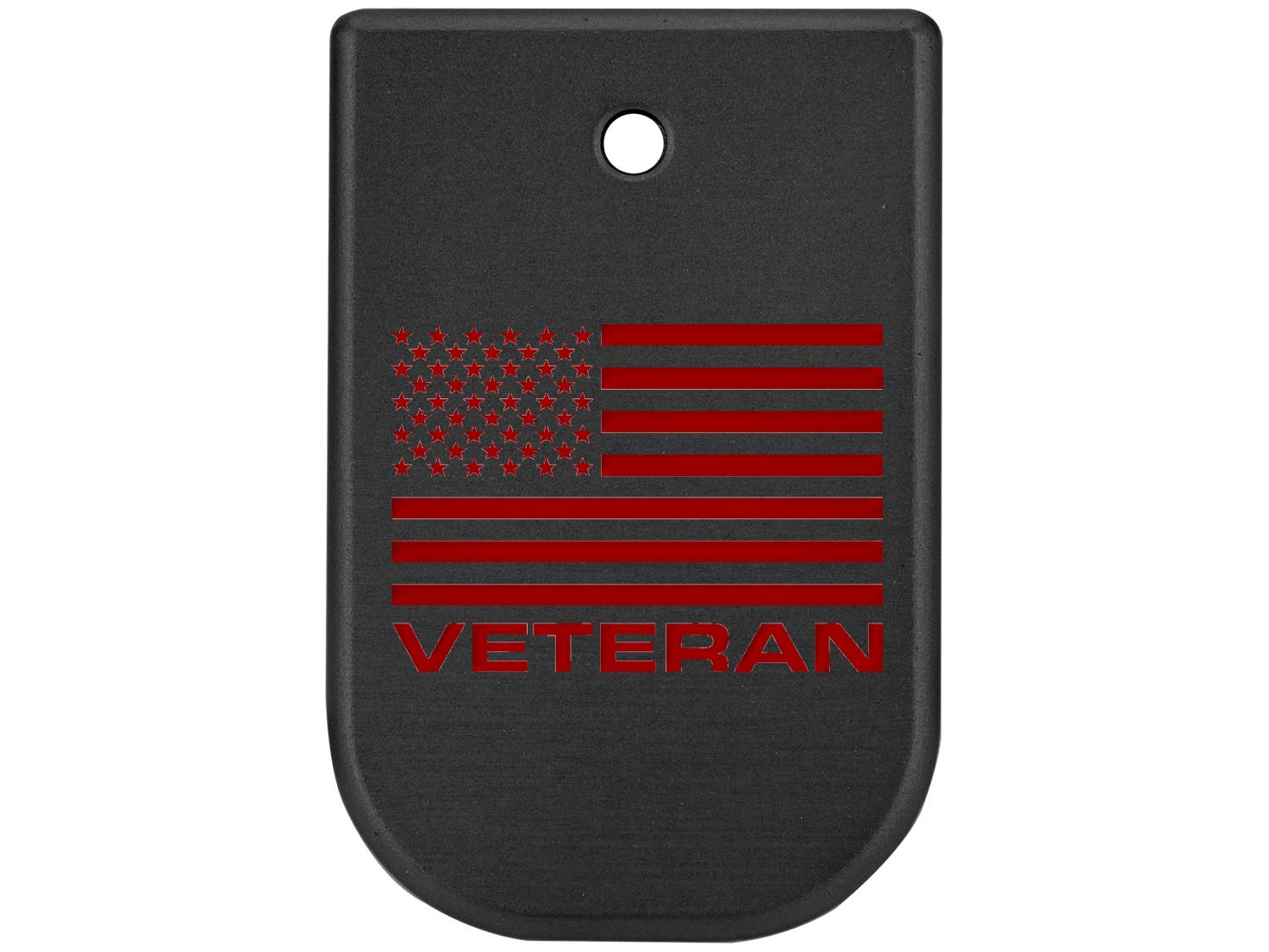 NDZ Glock Gen 5 17 19 22 23 34 45 47 Magazine Base Plate Aluminum Red Engraved - Picture 33 of 71