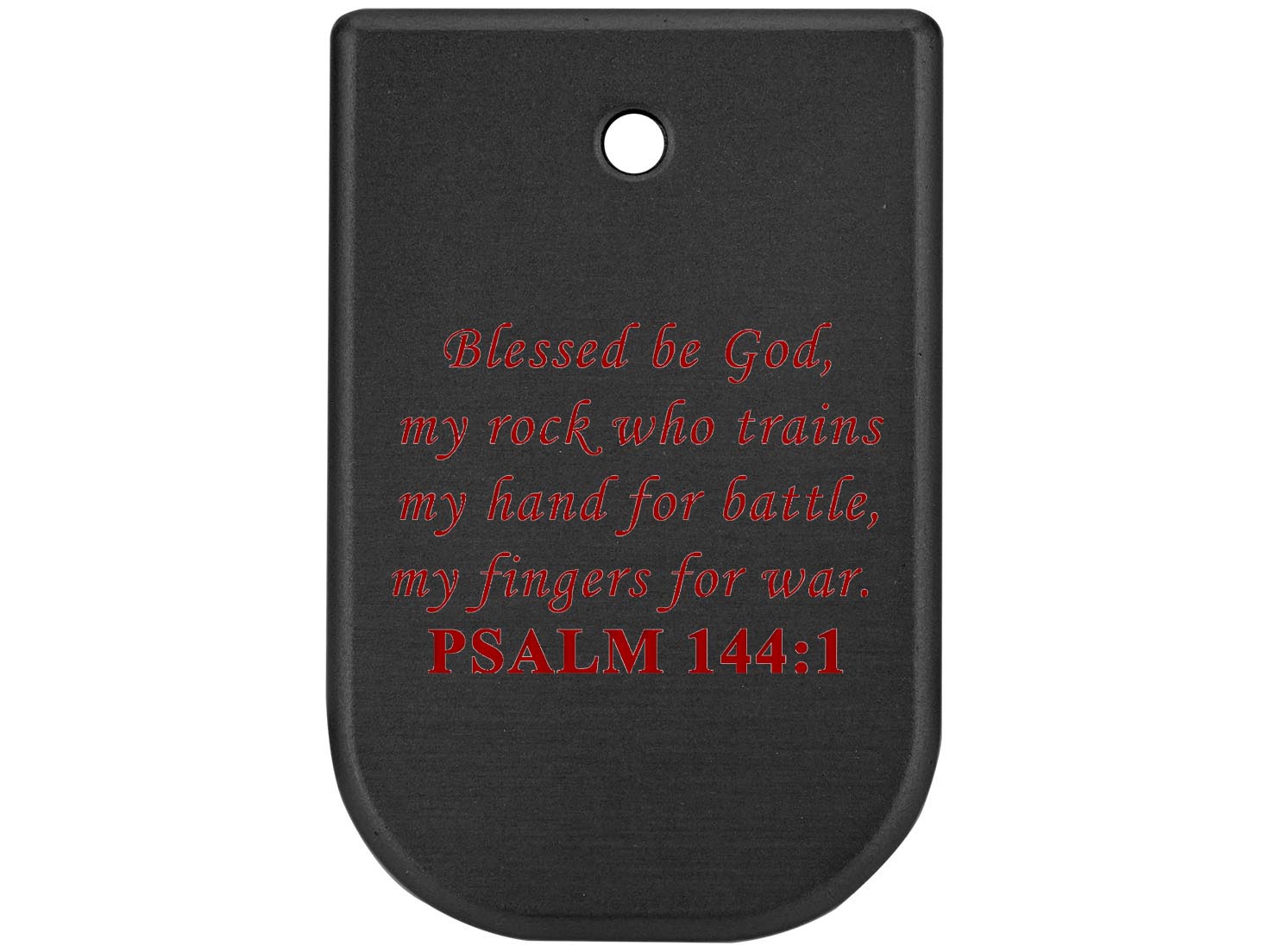 NDZ Glock Gen 5 17 19 22 23 34 45 47 Magazine Base Plate Aluminum Red Engraved - Picture 38 of 71