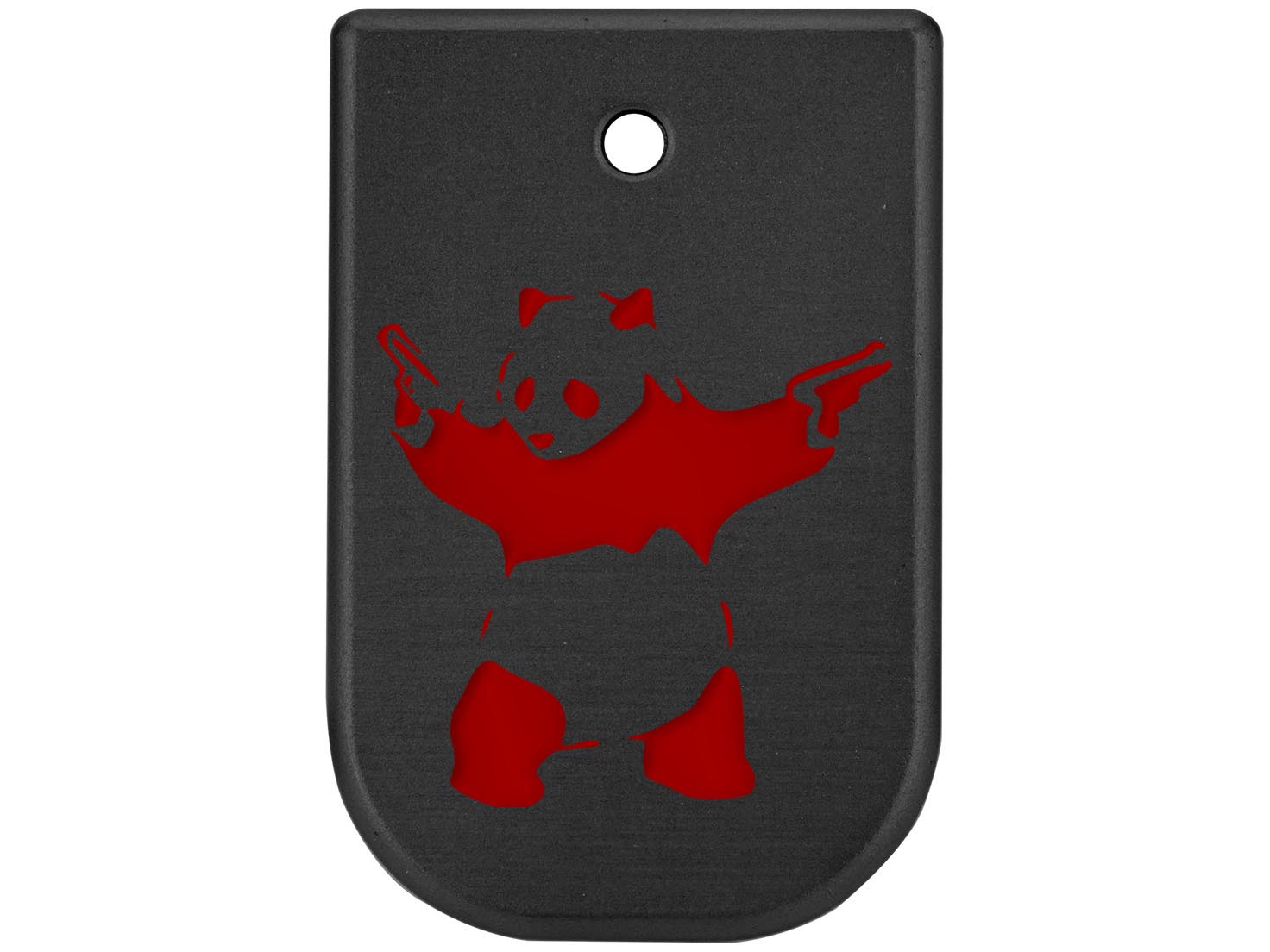 NDZ Glock Gen 5 17 19 22 23 34 45 47 Magazine Base Plate Aluminum Red Engraved - Picture 42 of 71