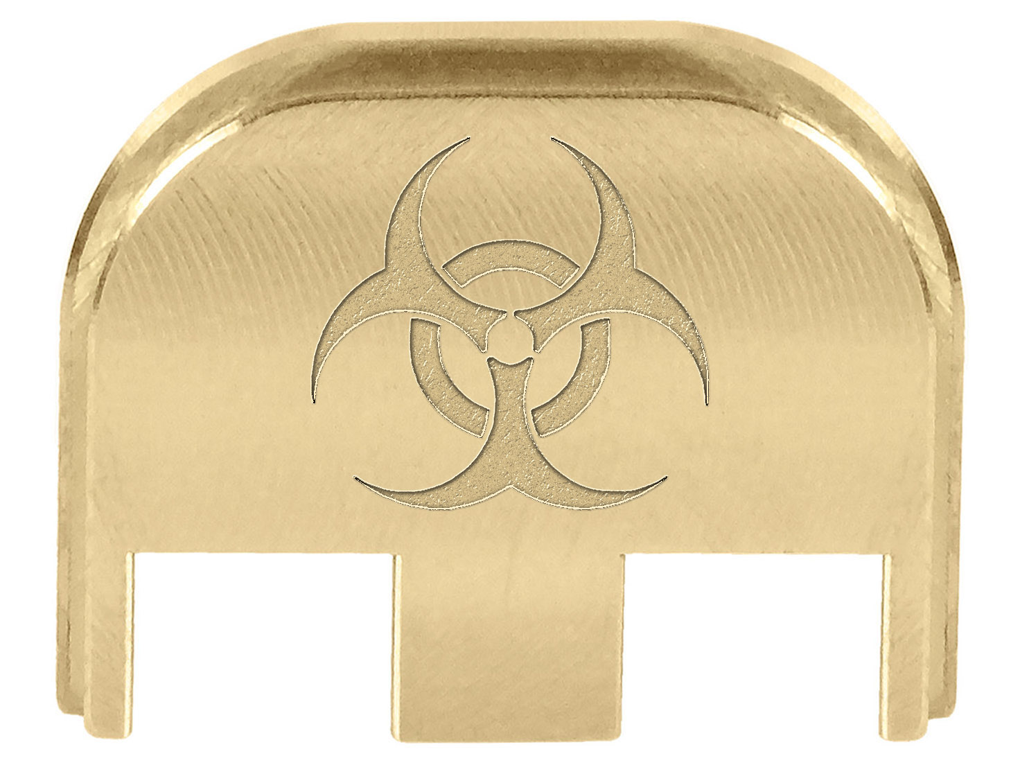 NDZ PSA Sabre Dagger Slide Back Plate Brass Cerakote G17 G19 Gen 5