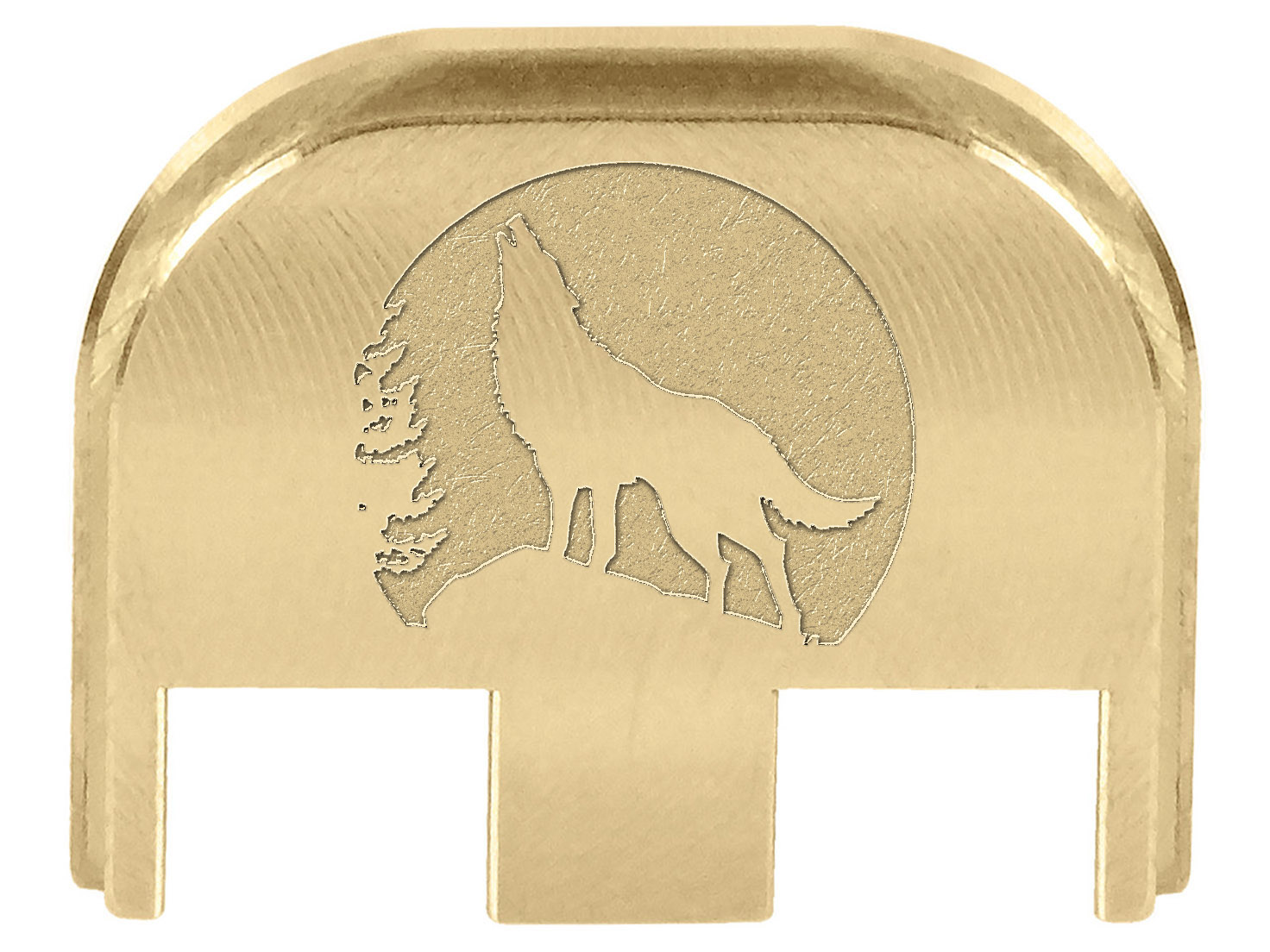NDZ PSA Sabre Dagger Slide Back Plate Brass Cerakote G17 G19 Gen 5