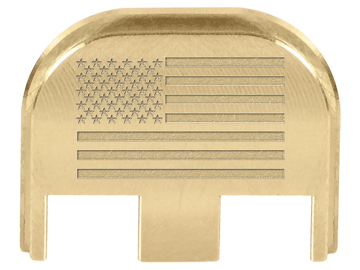NDZ PSA Sabre Dagger Slide Back Plate Brass Cerakote G17 G19 Gen 5