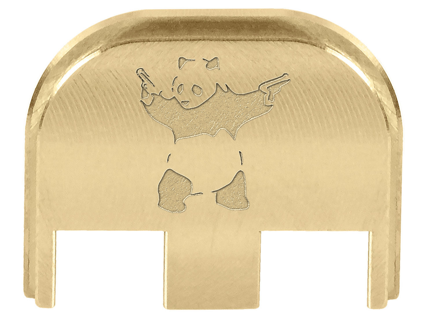 NDZ PSA Sabre Dagger Slide Back Plate Brass Cerakote G17 G19 Gen 5