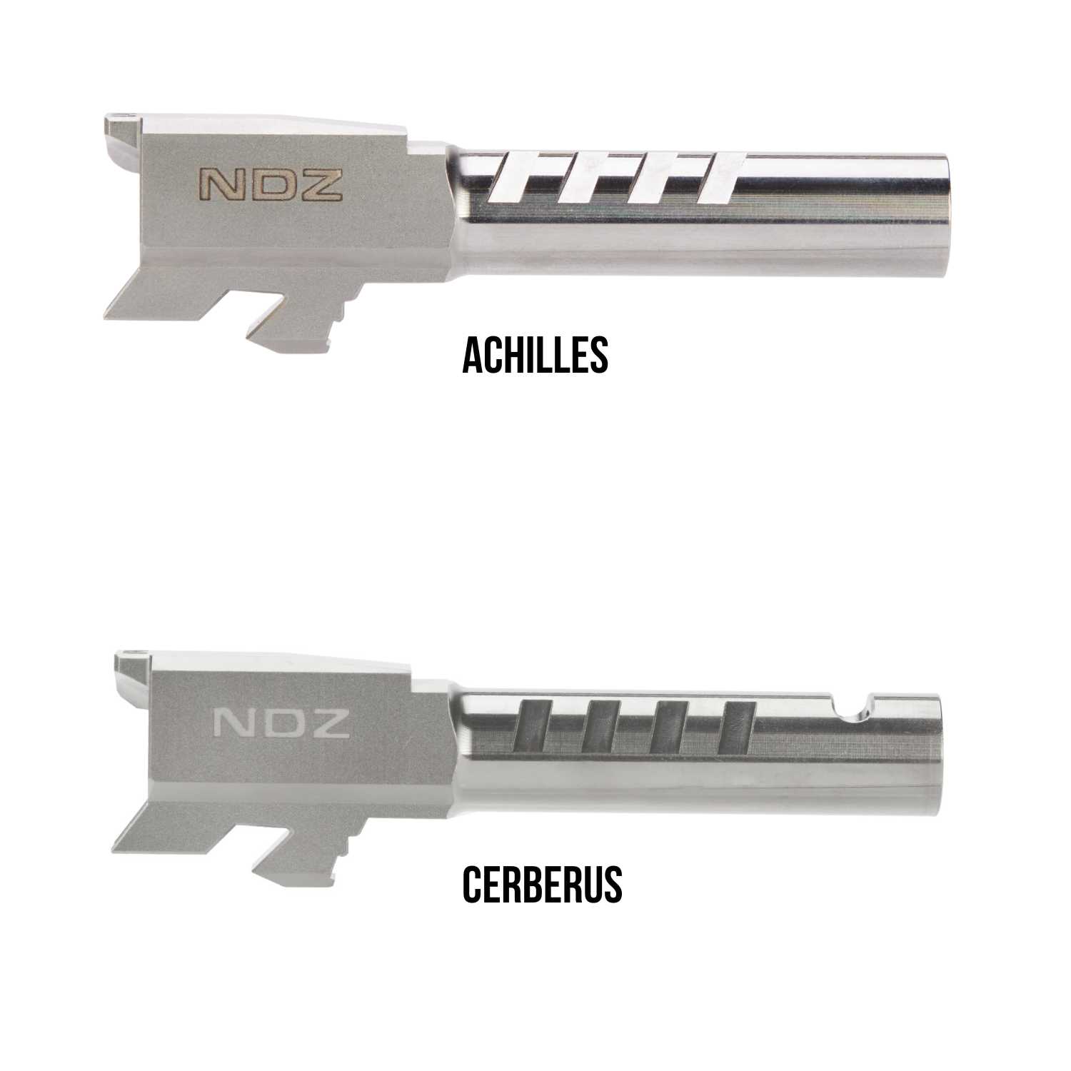 NDZ Glock 43 43X Stainless Steel Ported Barrel 3.41
