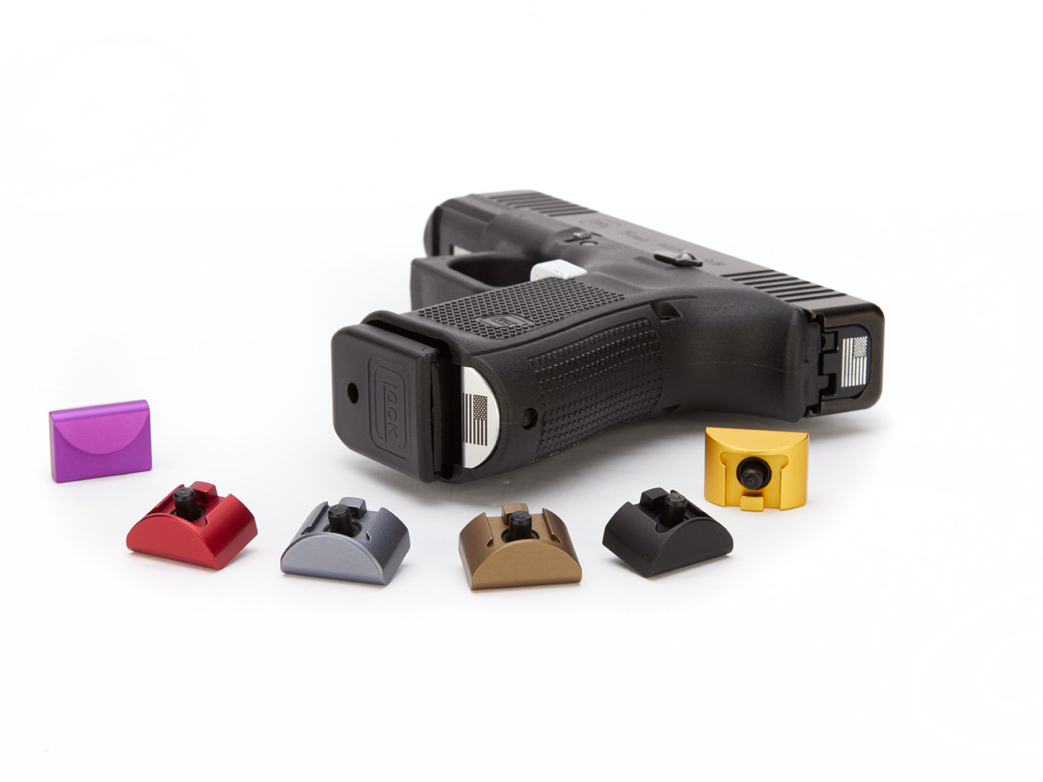 for Glock 17 19 Gen 4/5 Grip Frame Insert Plug Aluminum USA Made