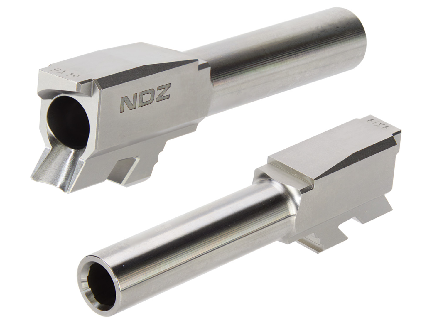 NDZ Glock 43 43X Barrel 3.41" Match Grade Stainless Steel Drop In Flush ...