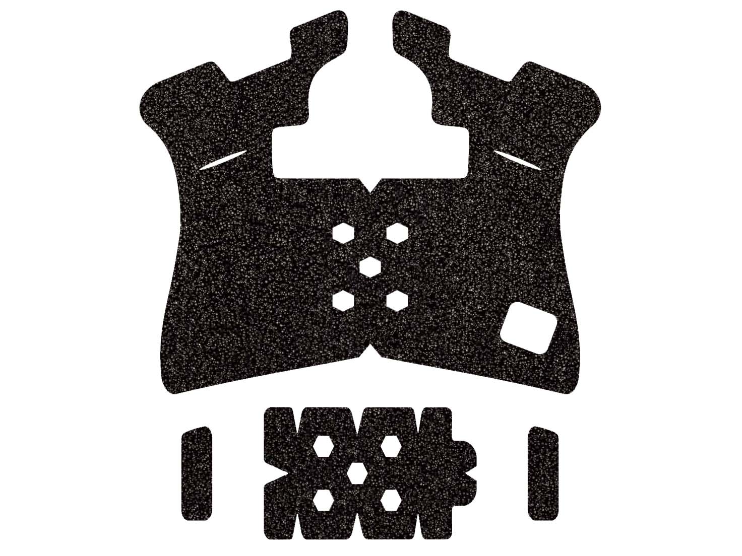 NDZ Glock Gen 5 19 23 PRO Grip Tape Enhanced Granulate Texture Adhesive Wrap G19