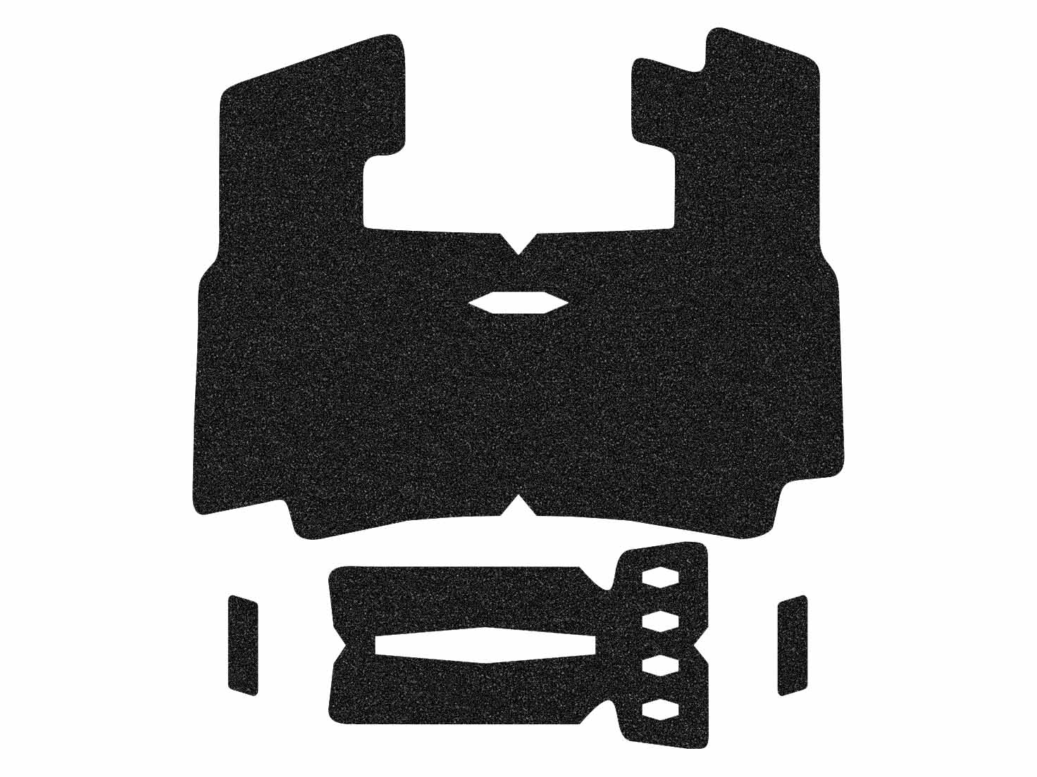 NDZ Ruger RXM Compact Decal Grip Tape Pro Enhanced Granulate Adhesive Wrap