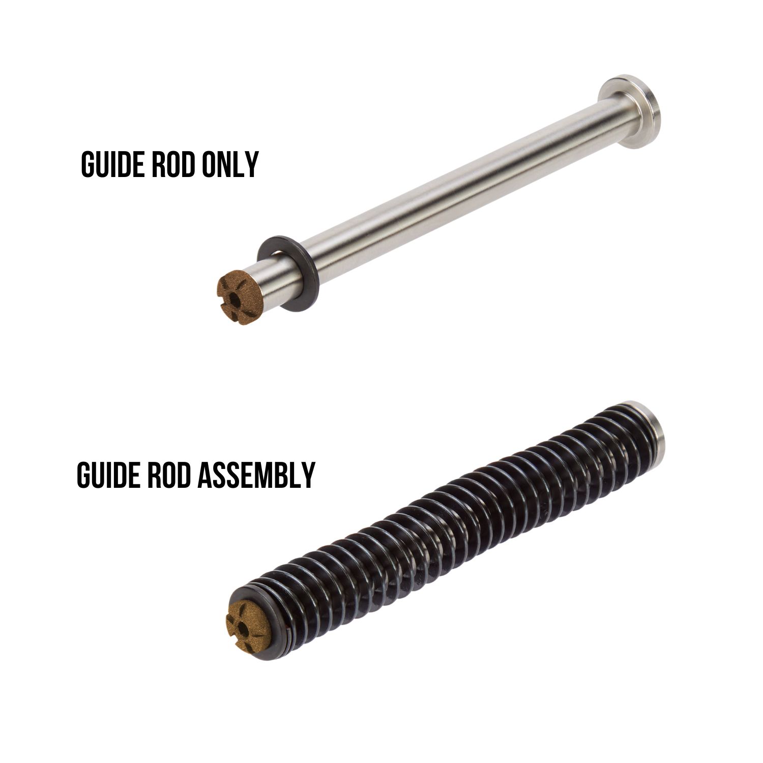 NDZ Stainless Steel Recoil Guide Rod For Glock Gen 6 19 45