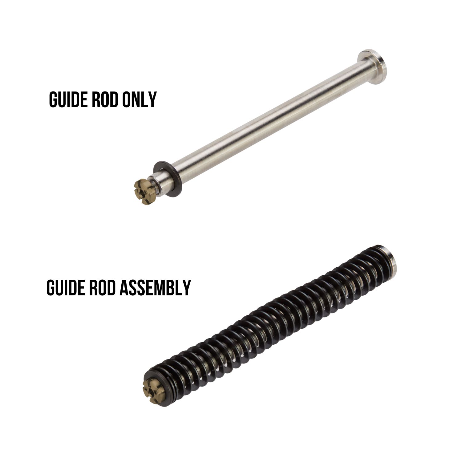 Spring Company Guide Ss Guide Rod Buy NDZ Stainless Guide Rod Assembly ISMI Recoil Spring Fits Glock 20 ...