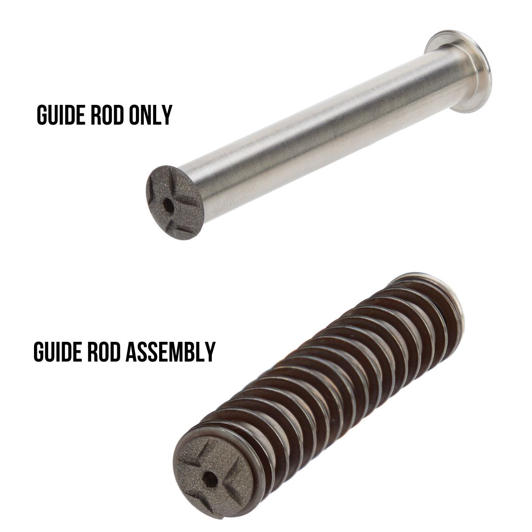 NDZ Glock 43 43X 48 Stainless Steel Heavyweight Guide Rod Assembly
