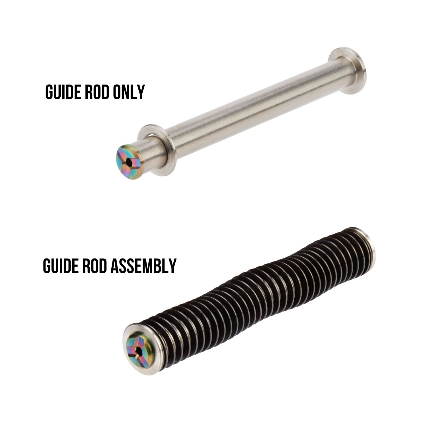 NDZ Walther PDP PPQ Heavyweight Stainless Steel Guide Rod Assembly ISMI ...