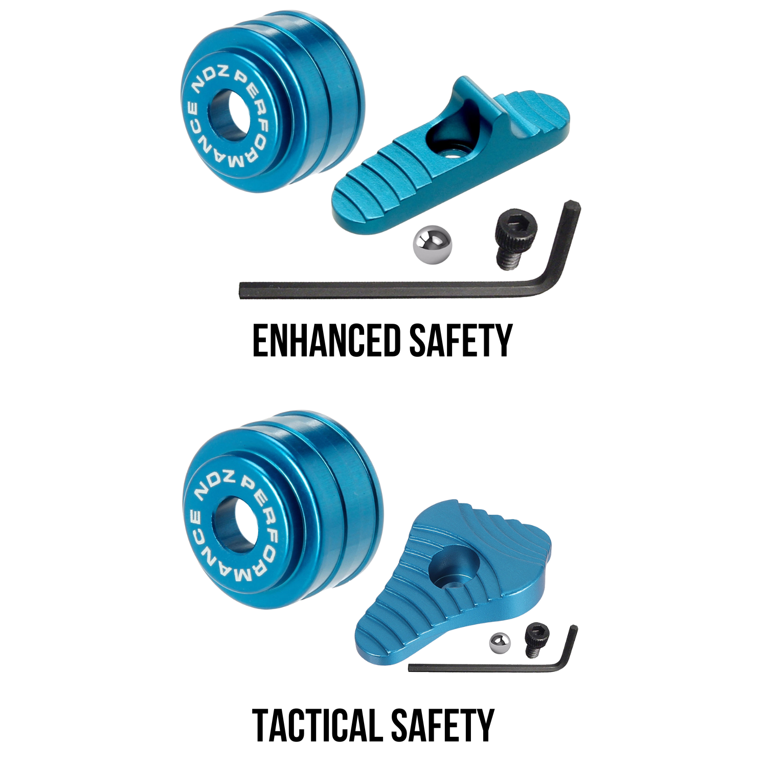 NDZ Mossberg Aluminum Safety & Follower Kit for 500 590 88 940 870 12/20 Gauge - Bild 6 von 10