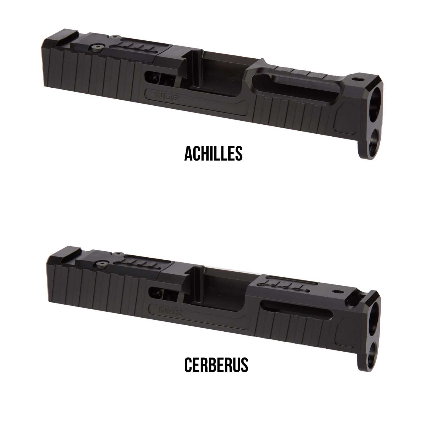NDZ Glock G43 G43X Stainless Steel Ported Slide RMSC Window Cut ...