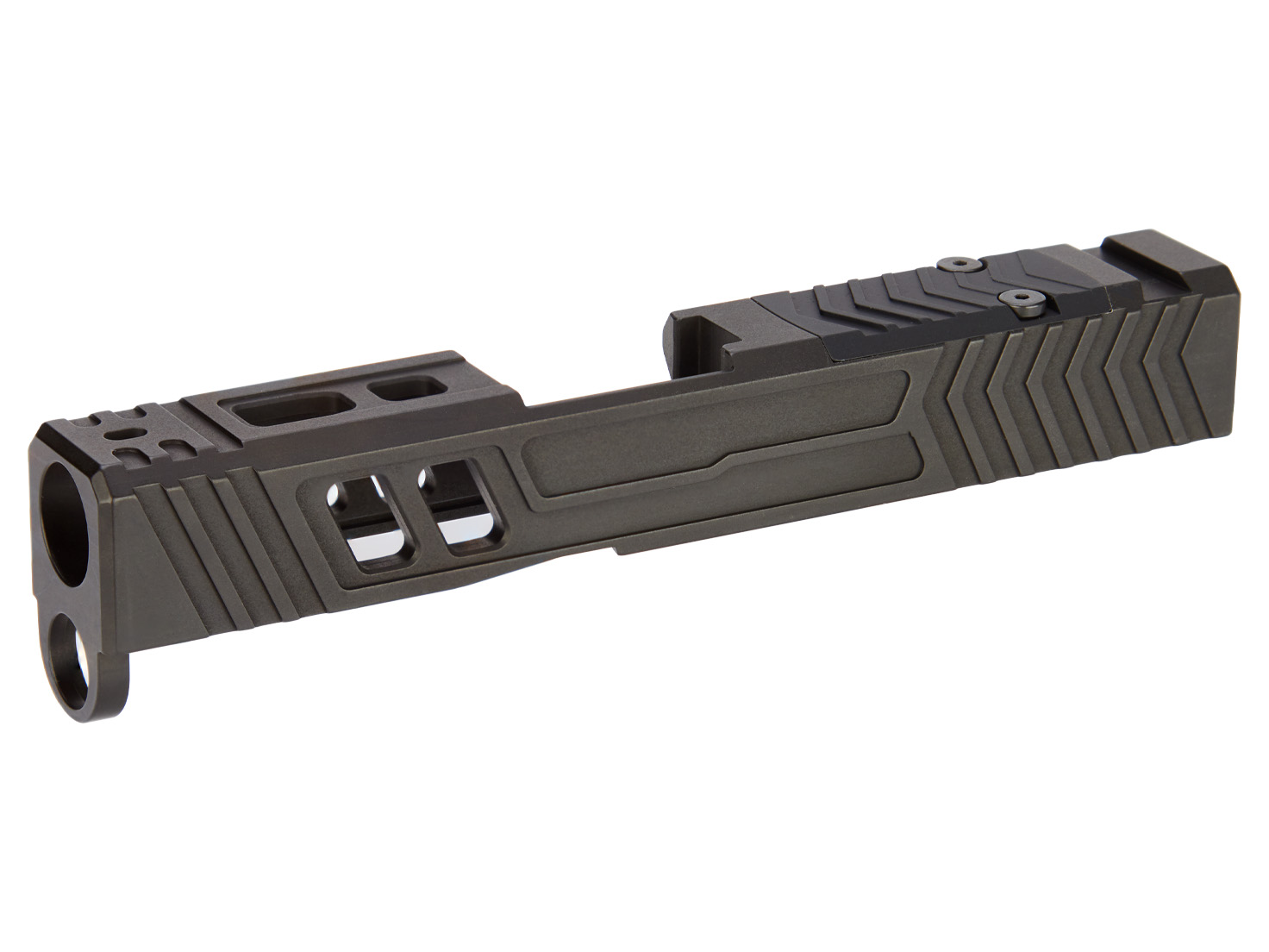 NDZ Glock 43 43X Slide Stainless Steel Cerakote PVD RMSC Optic Cut TROI ...