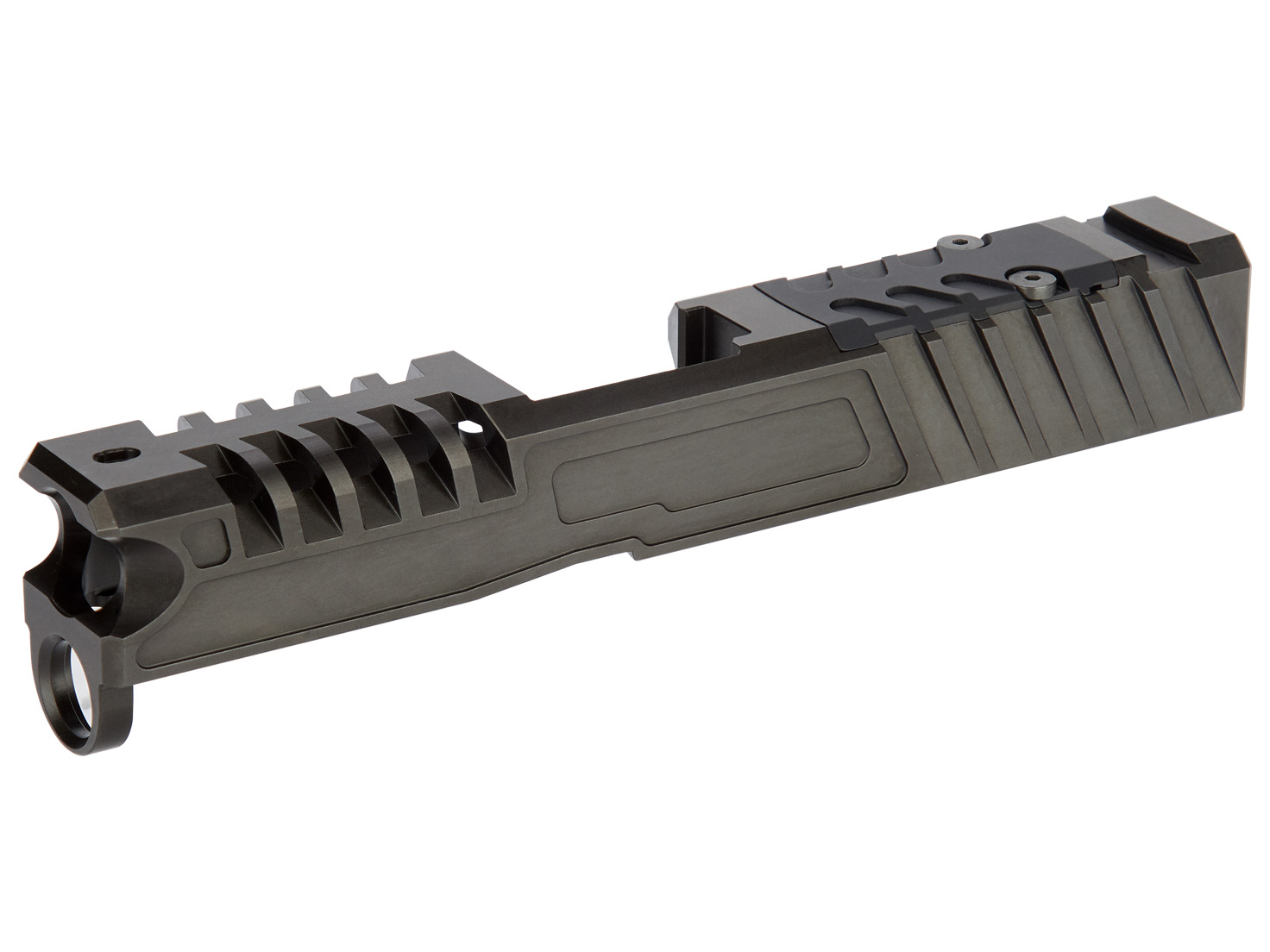 NDZ Slide Upgrade Stainless RMSC Cut Serrations Black Nitride Fits