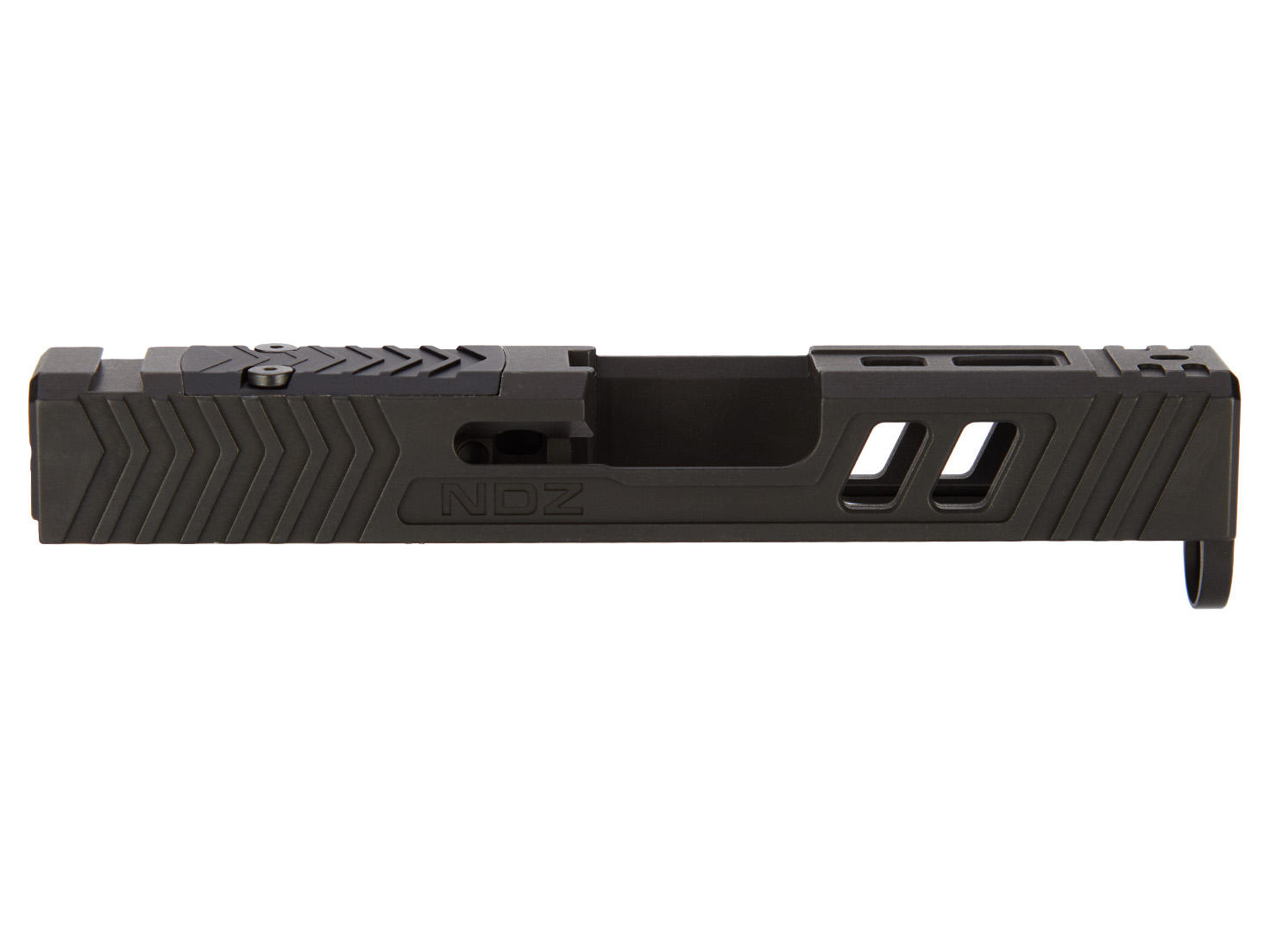 NDZ Glock 43 43X Slide Upgrade Stainless Steel RMSC Cut Serrations