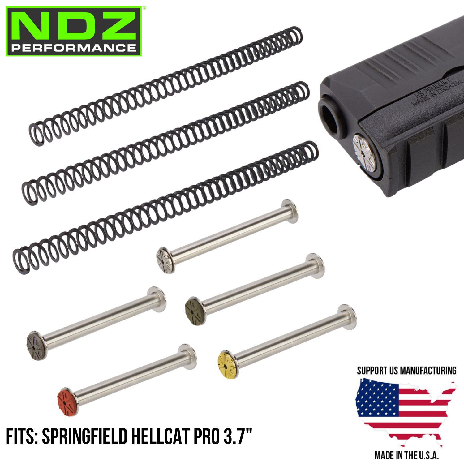 NDZ Springfield Hellcat Pro 3.7