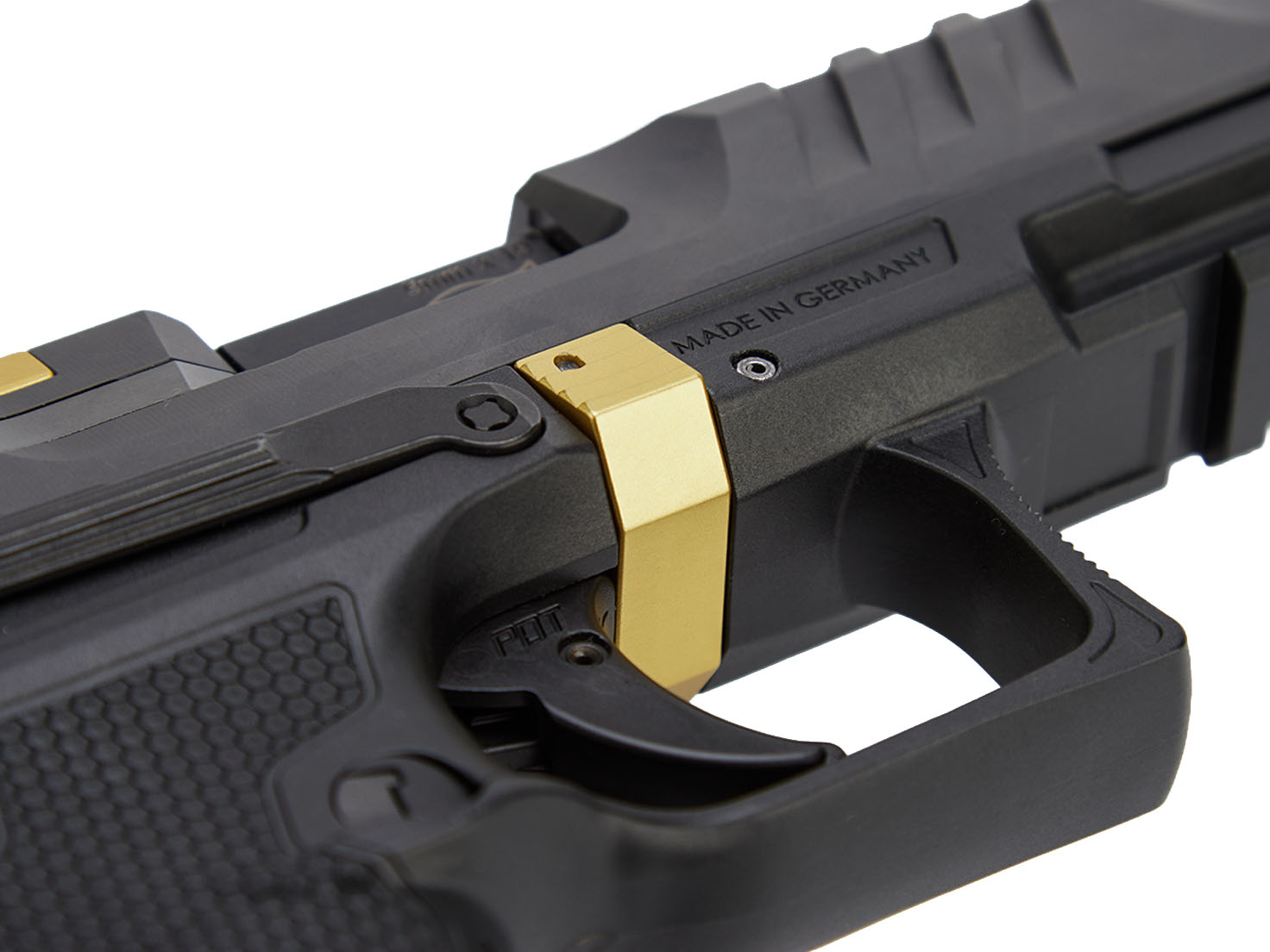 NDZ Walther PDP extended takedown lever anodized aluminum