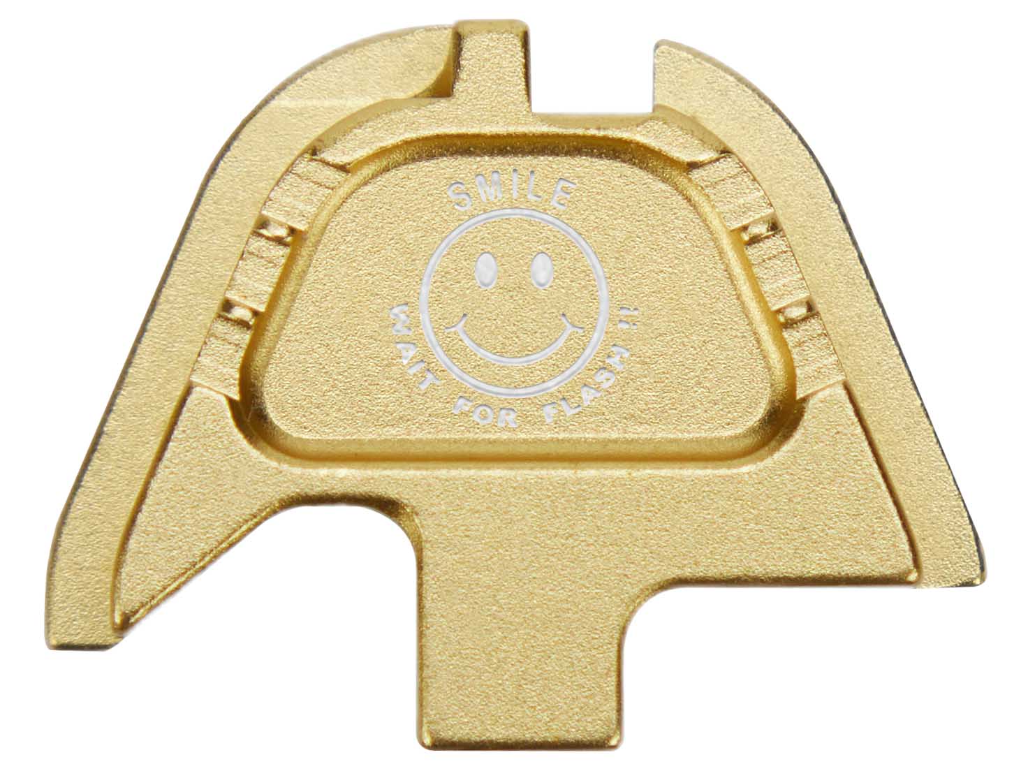 NDZ Slide Back Plate for Walther PDP Models Windowed Aluminum Gold