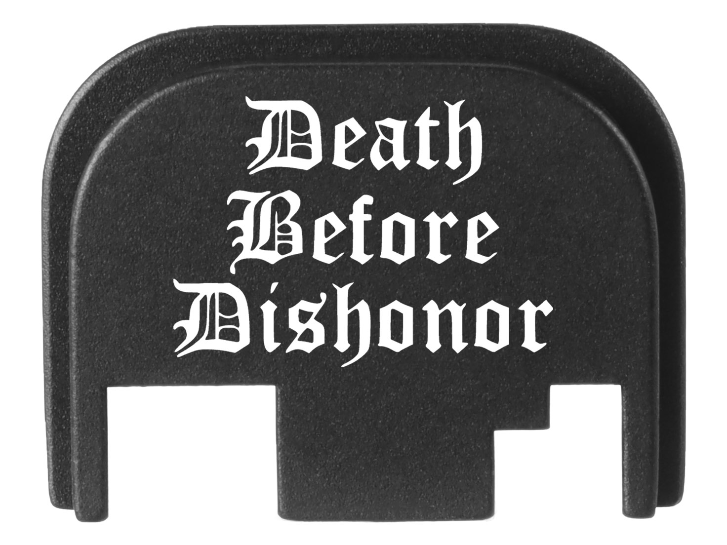 NDZ Ruger RXM Slide Cover Back Plate Aluminum Engraved USA Made G19 Gen 3 Clone - Picture 16 of 58