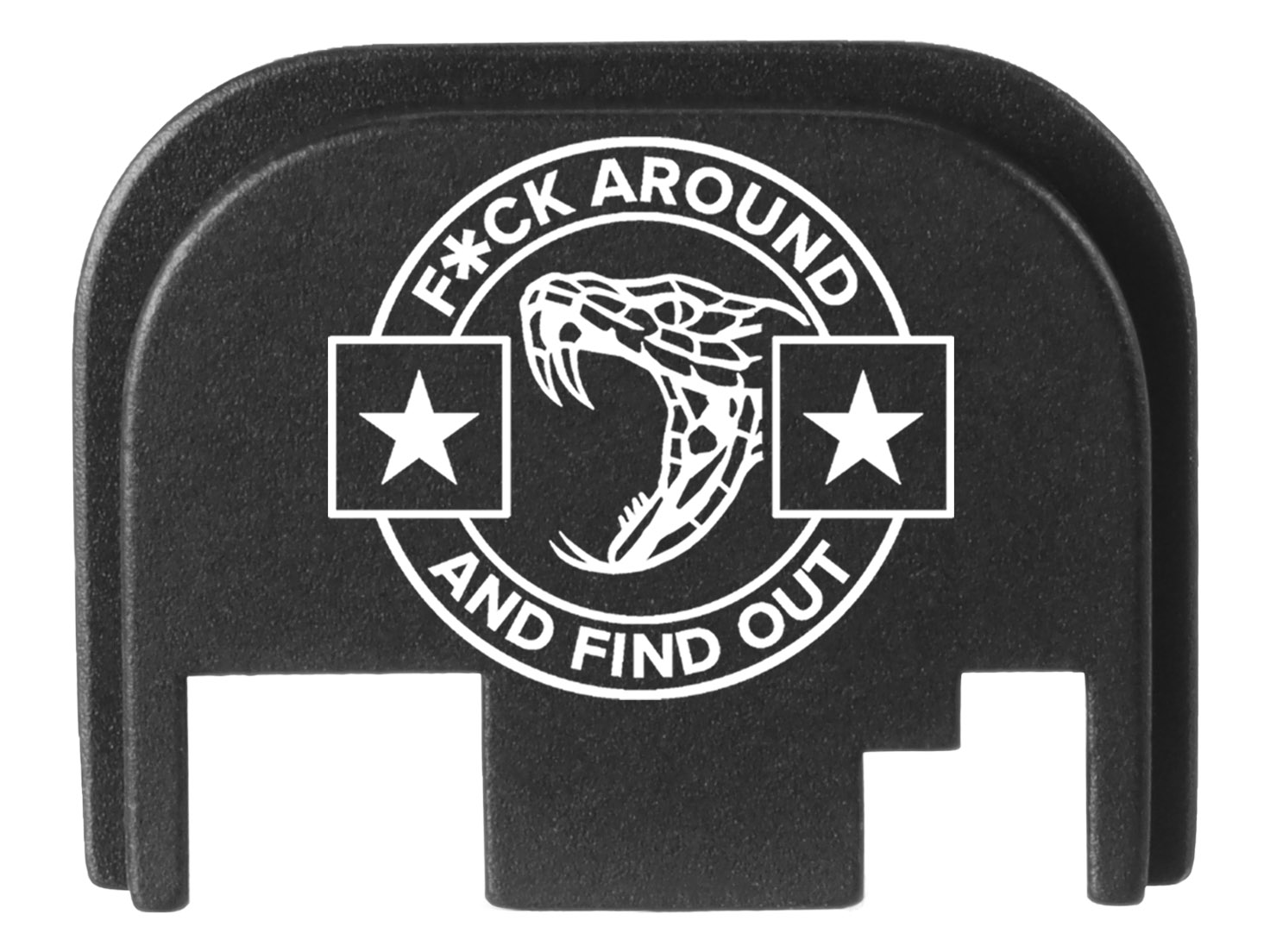 NDZ Ruger RXM Slide Cover Back Plate Aluminum Engraved USA Made G19 Gen 3 Clone - Picture 52 of 58