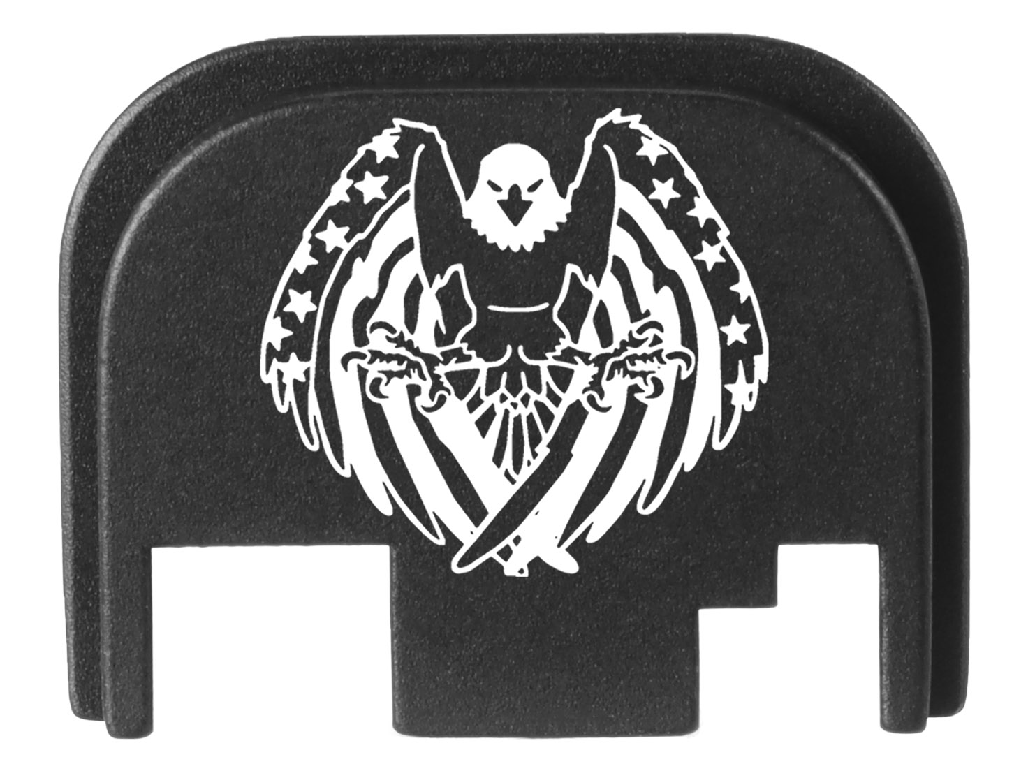 NDZ Ruger RXM Slide Cover Back Plate Aluminum Engraved USA Made G19 Gen 3 Clone - Picture 56 of 58