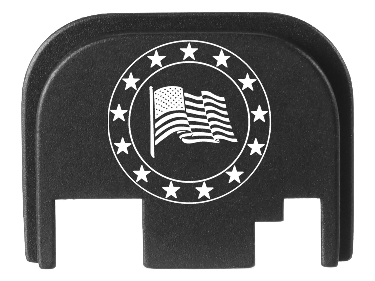 NDZ Ruger RXM Slide Cover Back Plate Aluminum Engraved USA Made G19 Gen 3 Clone - Picture 57 of 58
