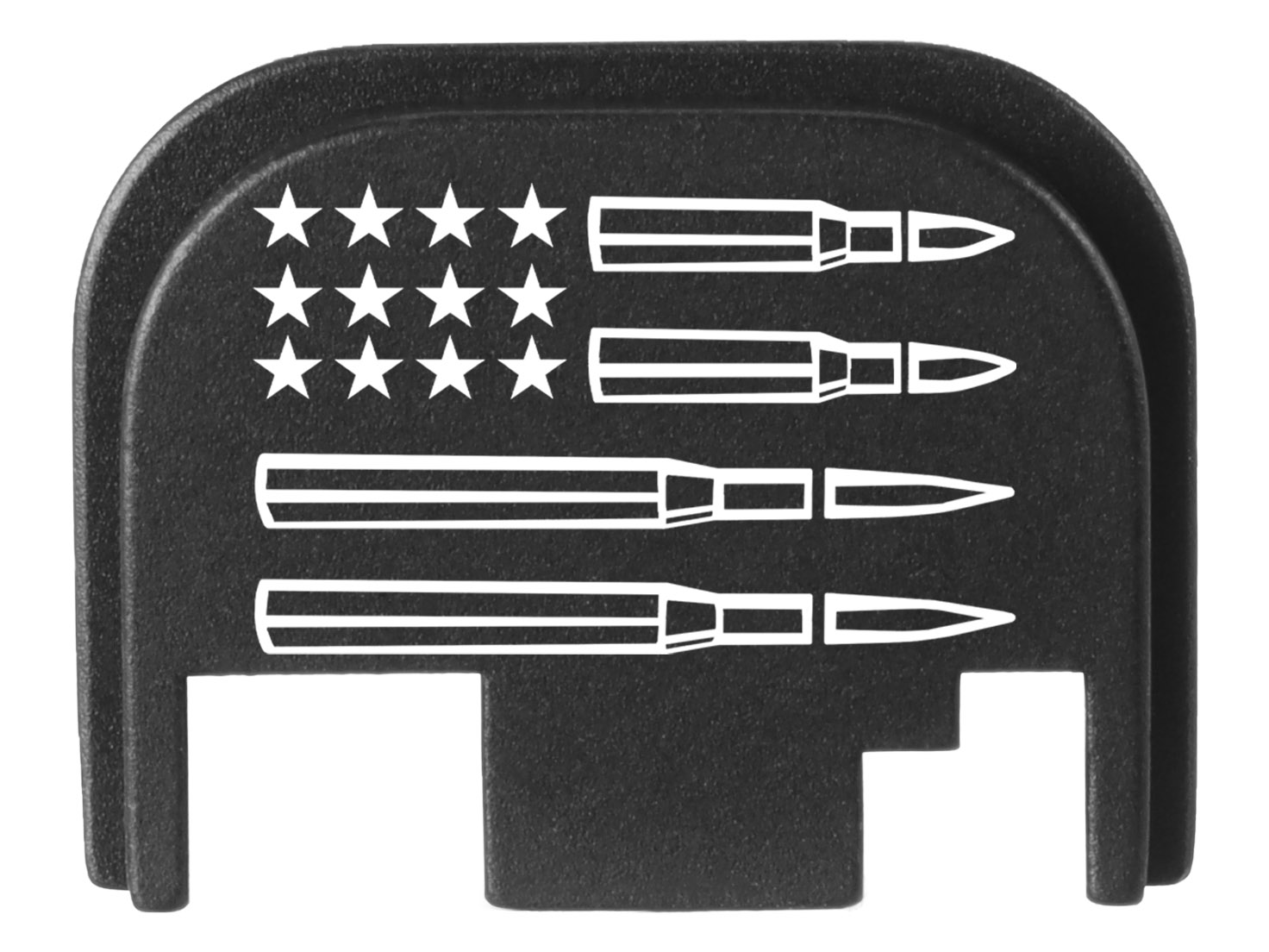 NDZ Ruger RXM Slide Cover Back Plate Aluminum Engraved USA Made G19 Gen 3 Clone - Picture 58 of 58