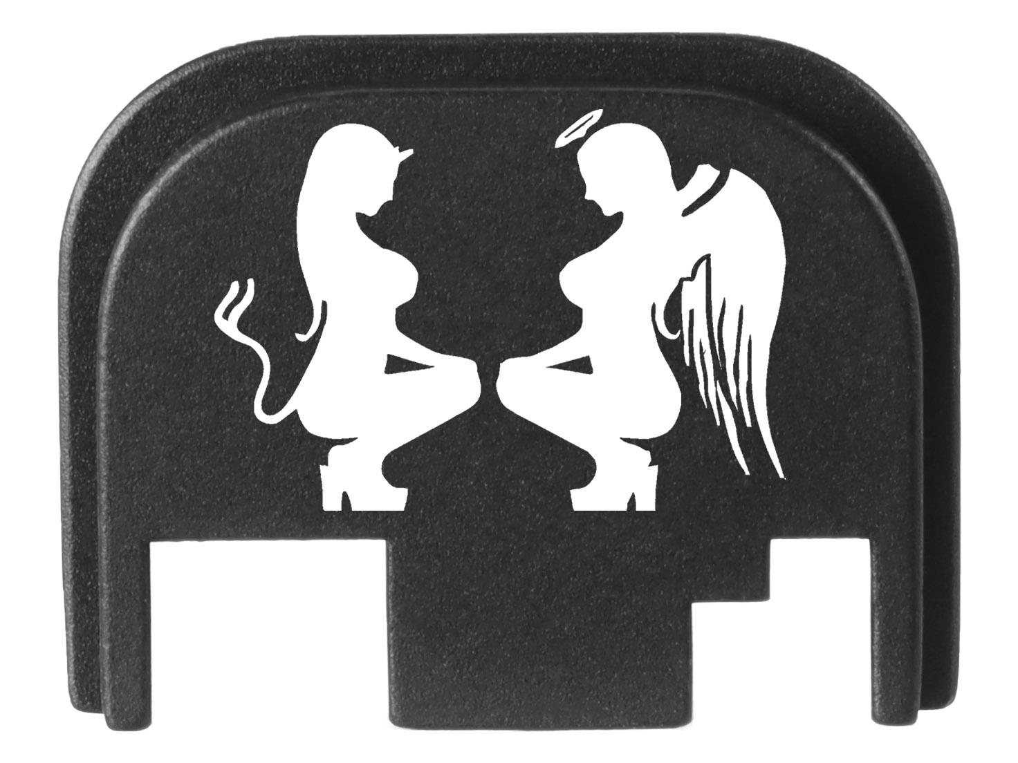 NDZ Ruger RXM Slide Cover Back Plate Aluminum Engraved USA Made G19 Gen 3 Clone - Picture 23 of 58