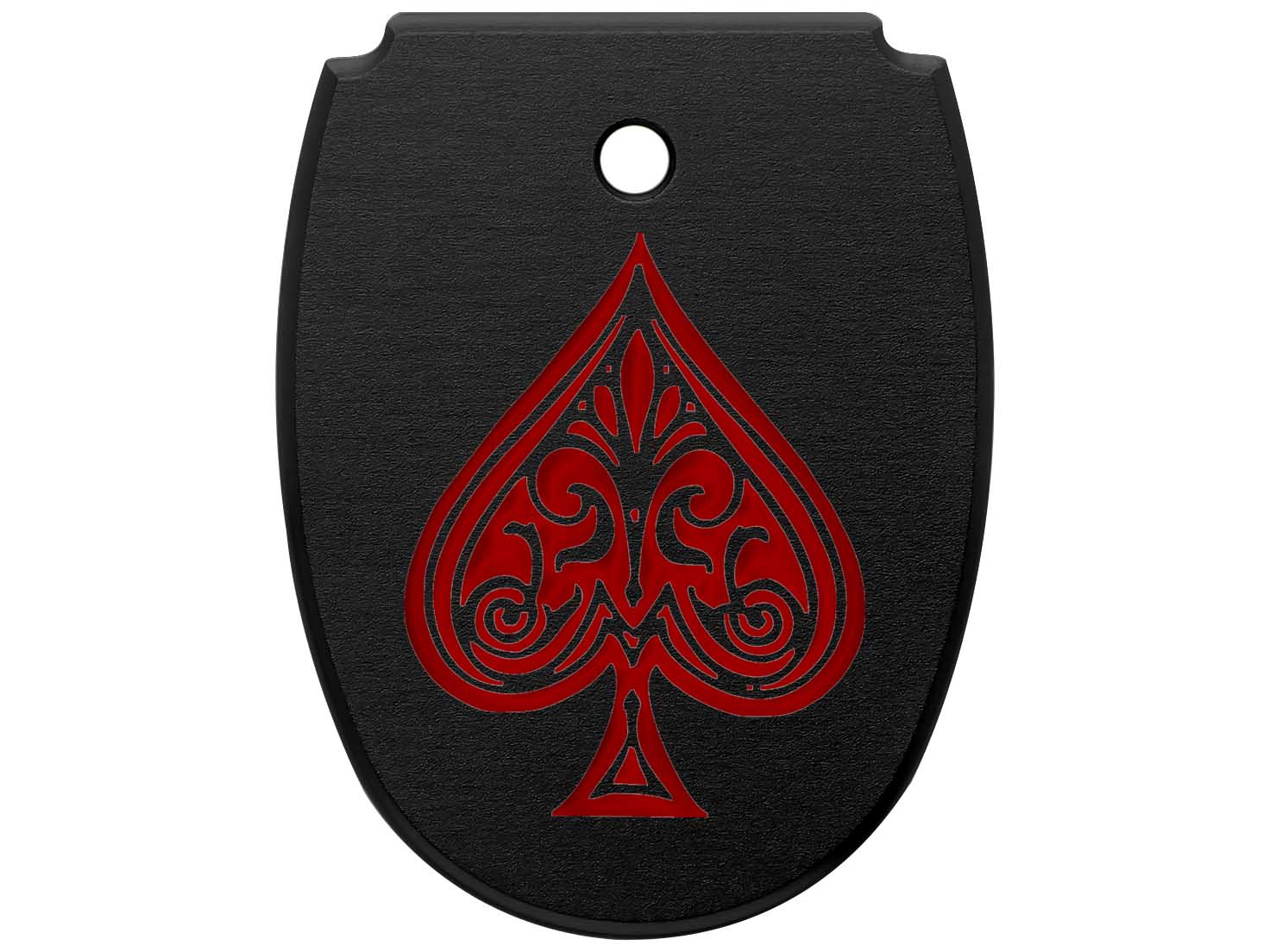 NDZ Sig P320X X5 Legion P320 M18 Aluminum Mag Floor Plate Black Engraved Red - Picture 8 of 70