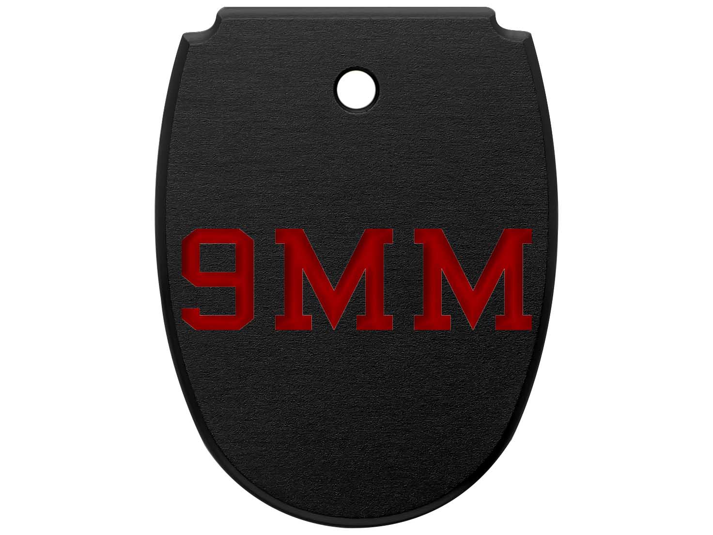 NDZ Sig P320X X5 Legion P320 M18 Aluminum Mag Floor Plate Black Engraved Red - Picture 12 of 70
