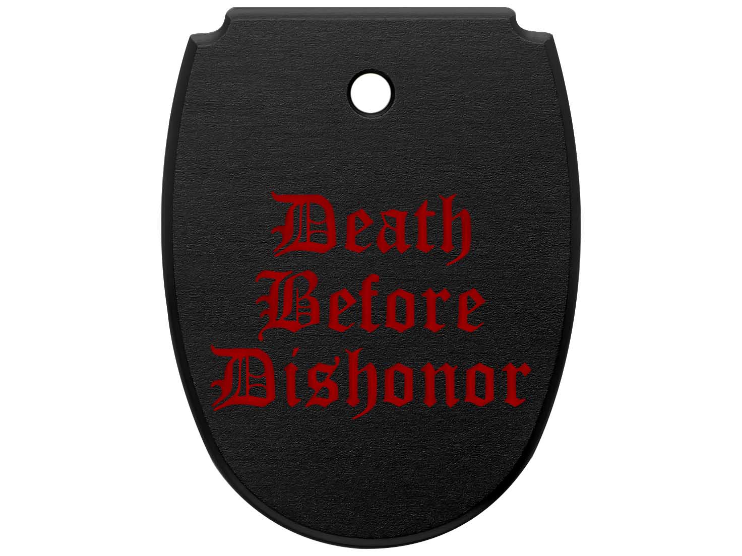 NDZ Sig P320X X5 Legion P320 M18 Aluminum Mag Floor Plate Black Engraved Red - Picture 14 of 70