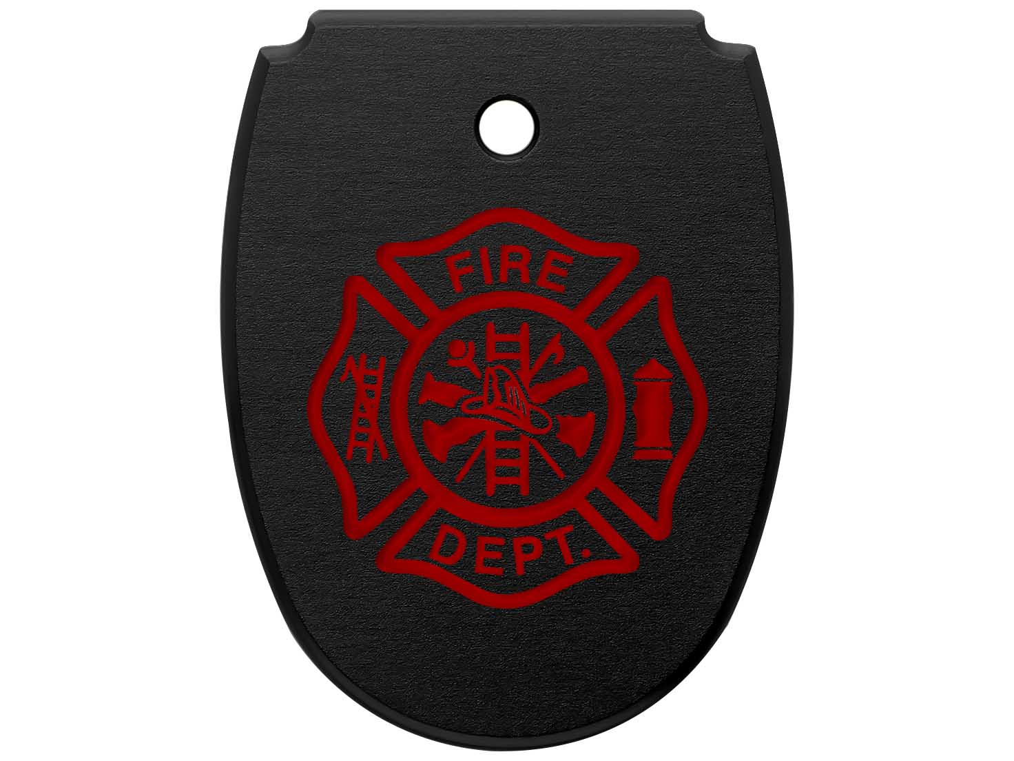 NDZ Sig P320X X5 Legion P320 M18 Aluminum Mag Floor Plate Black Engraved Red - Picture 18 of 70