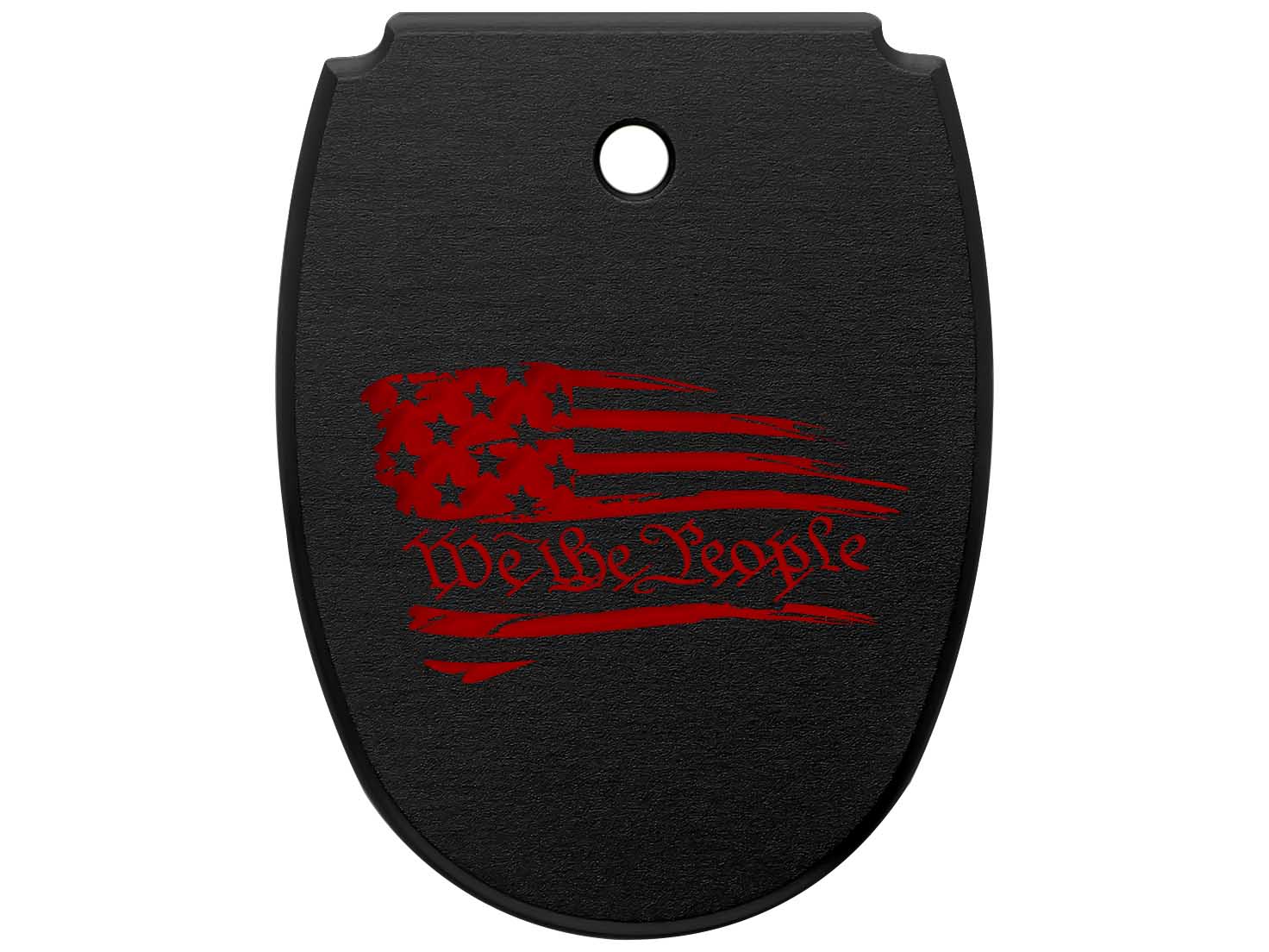 NDZ Sig P320X X5 Legion P320 M18 Aluminum Mag Floor Plate Black Engraved Red - Picture 47 of 70