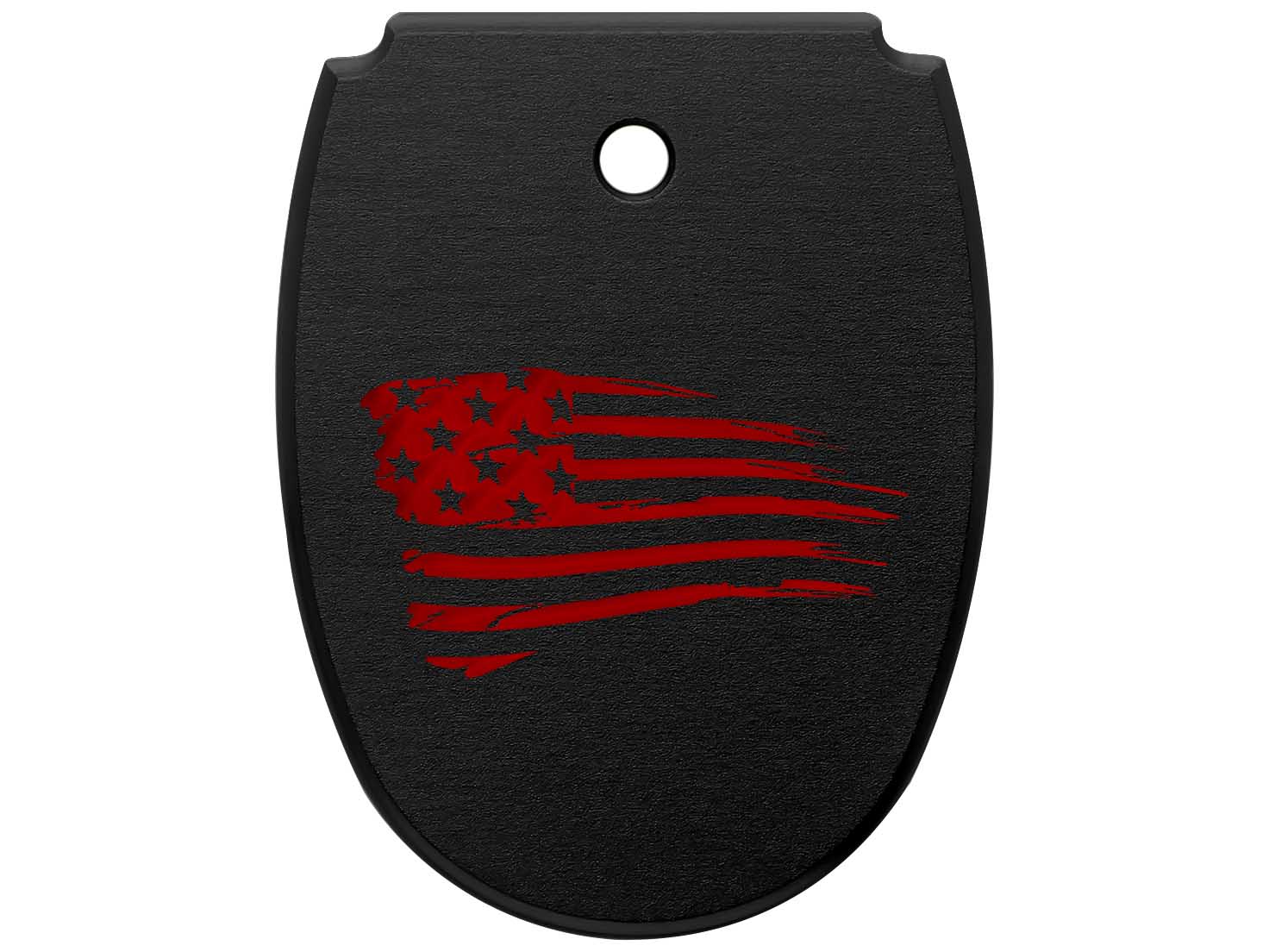 NDZ Sig P320X X5 Legion P320 M18 Aluminum Mag Floor Plate Black Engraved Red - Picture 51 of 70