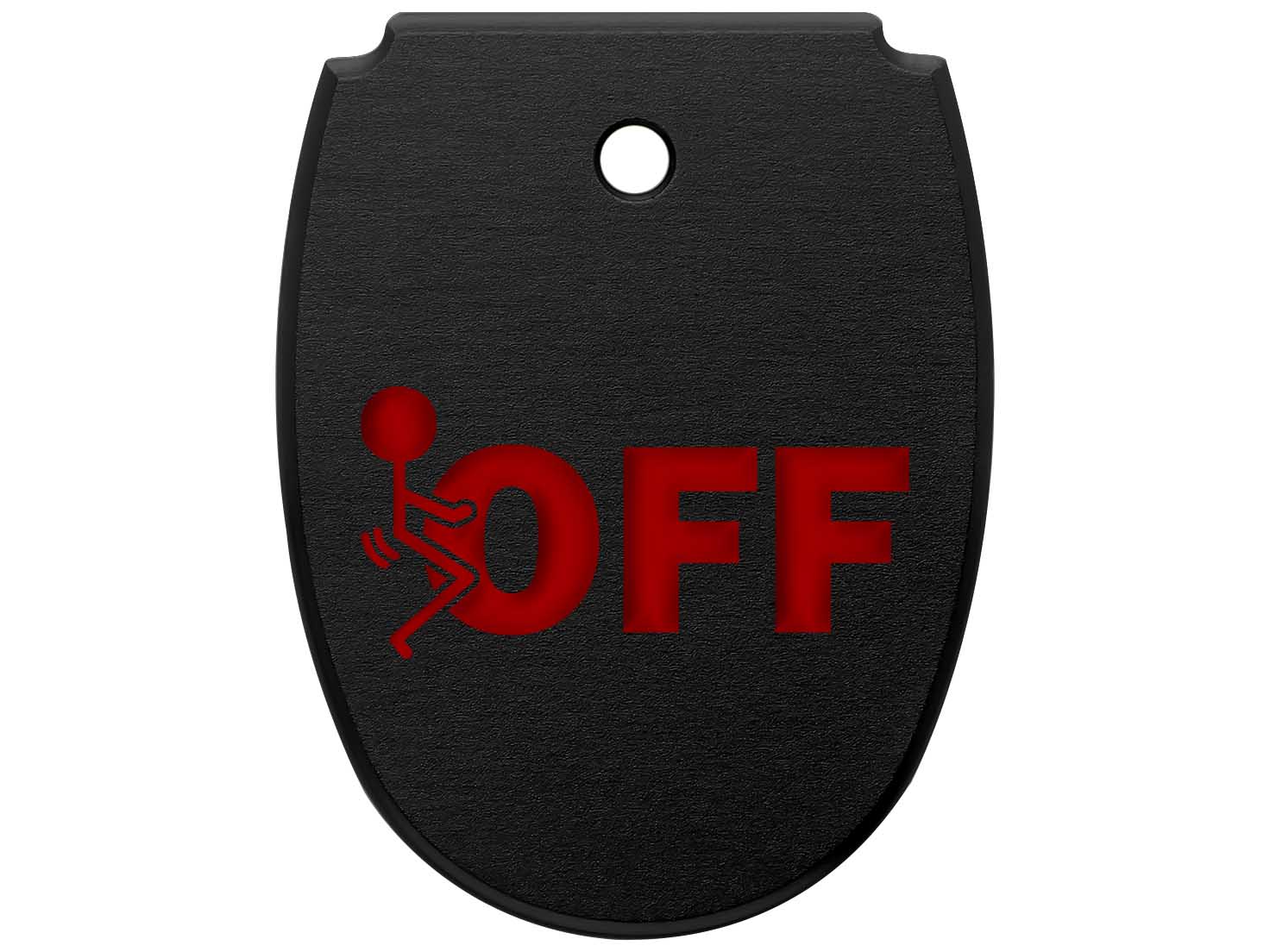 NDZ Sig P320X X5 Legion P320 M18 Aluminum Mag Floor Plate Black Engraved Red - Picture 52 of 70