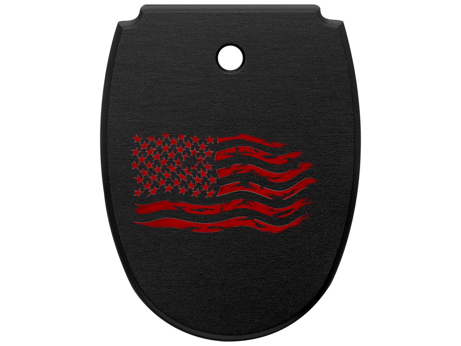 NDZ Sig P320X X5 Legion P320 M18 Aluminum Mag Floor Plate Black Engraved Red - Picture 54 of 70