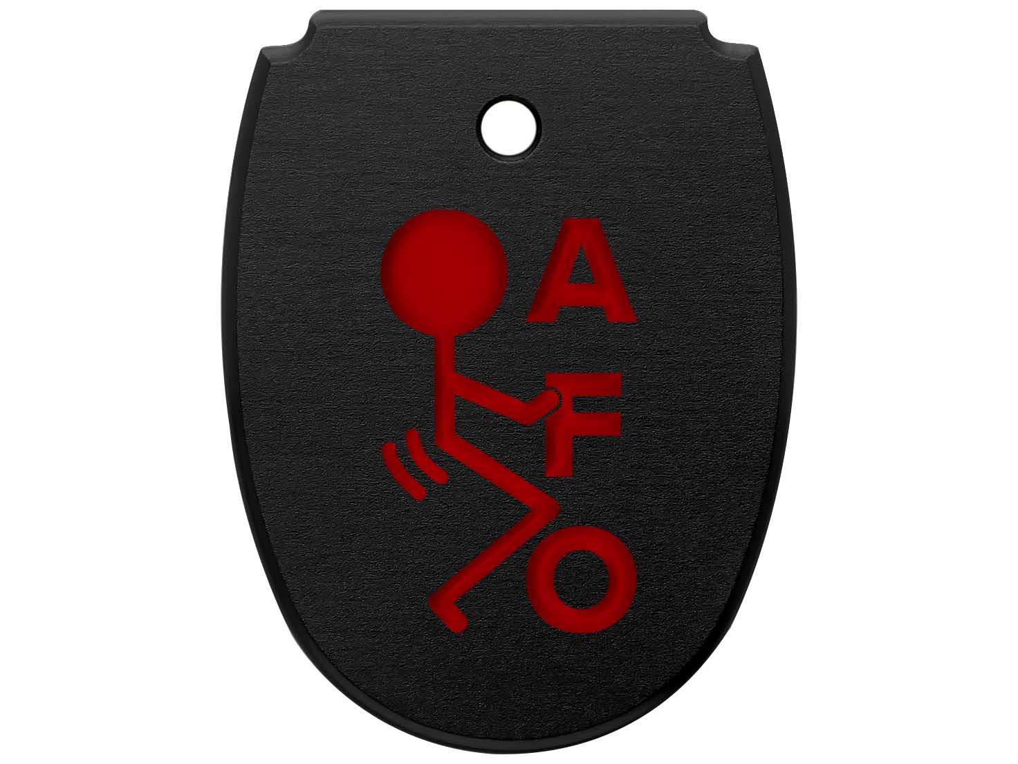 NDZ Sig P320X X5 Legion P320 M18 Aluminum Mag Floor Plate Black Engraved Red - Picture 57 of 70