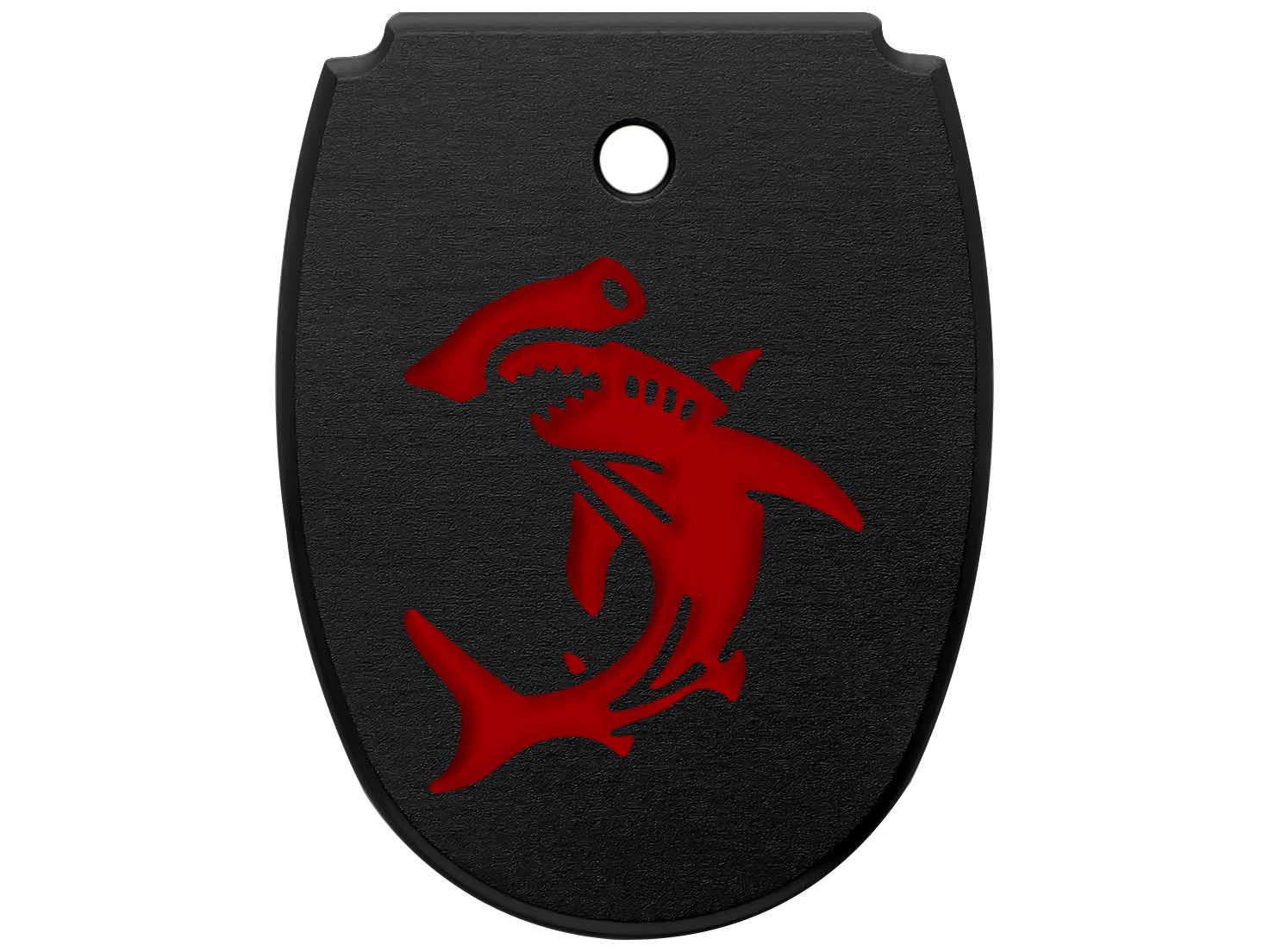 NDZ Sig P320X X5 Legion P320 M18 Aluminum Mag Floor Plate Black Engraved Red - Picture 58 of 70