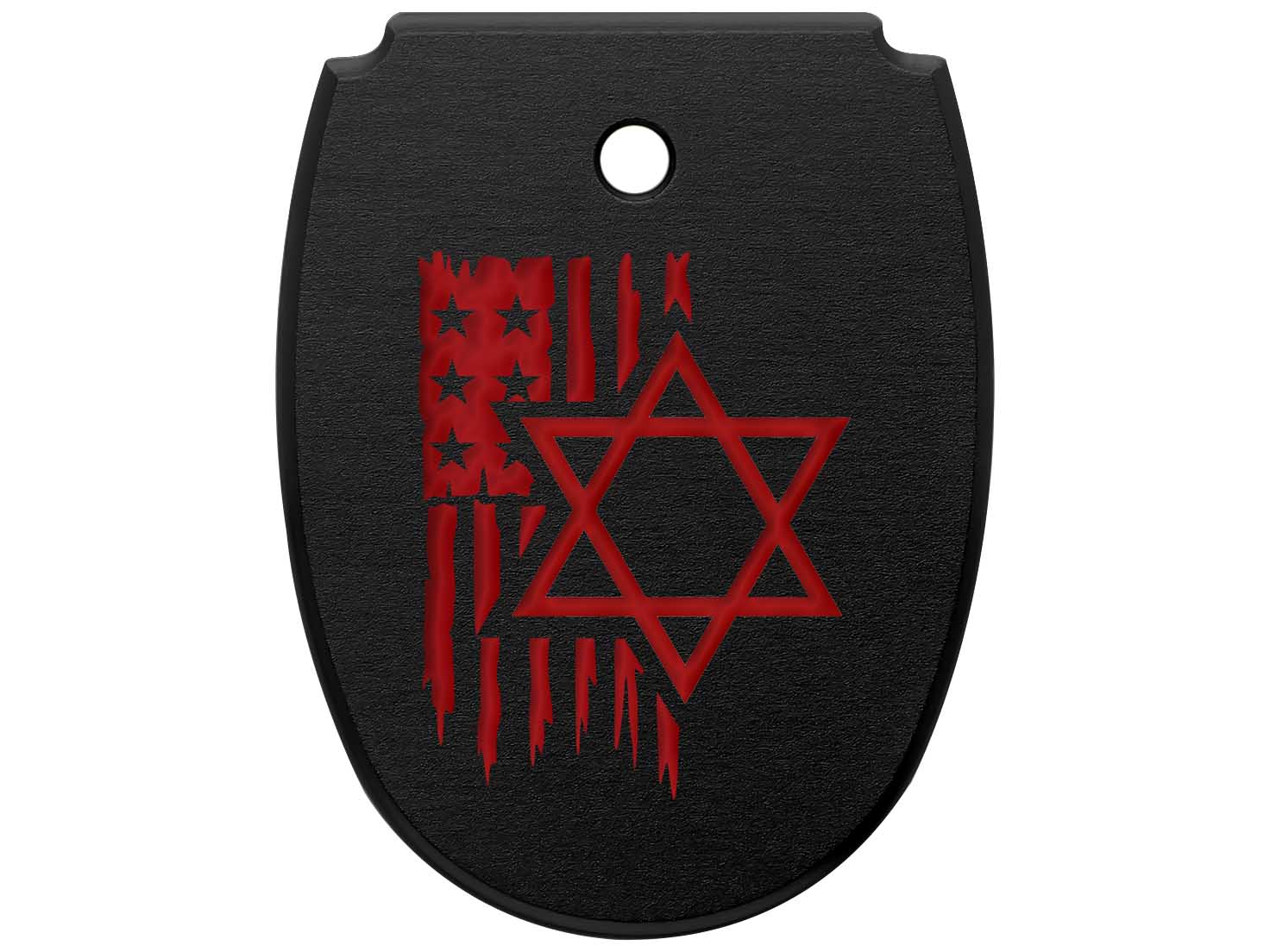 NDZ Sig P320X X5 Legion P320 M18 Aluminum Mag Floor Plate Black Engraved Red - Picture 64 of 70