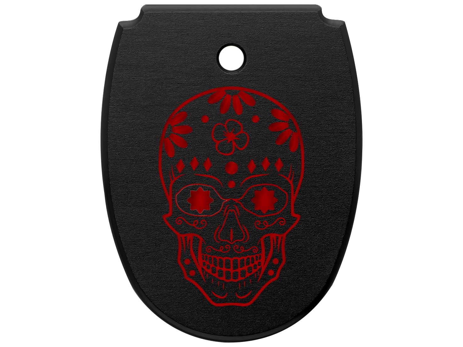 NDZ Sig P320X X5 Legion P320 M18 Aluminum Mag Floor Plate Black Engraved Red - Picture 66 of 70