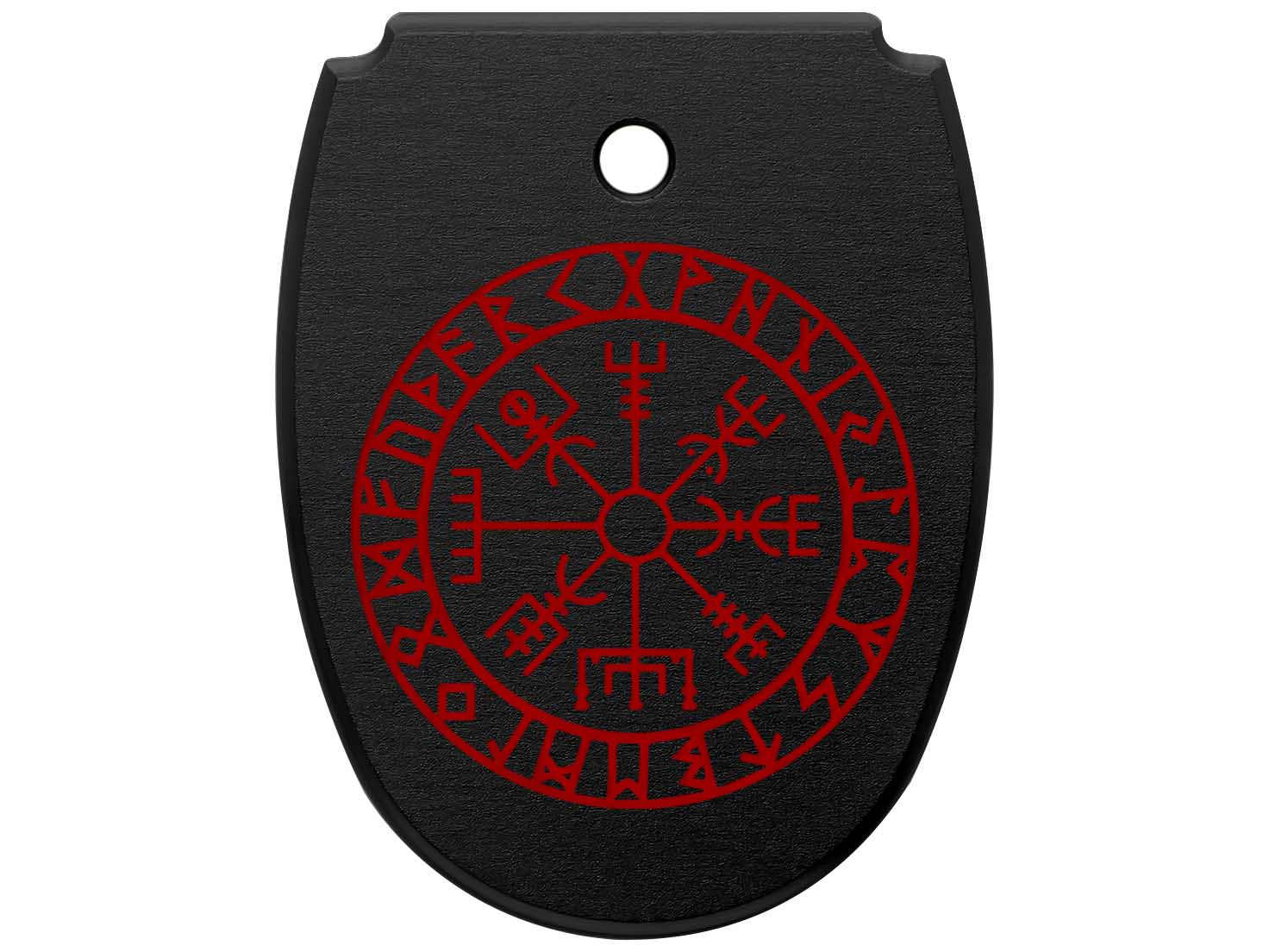 NDZ Sig P320X X5 Legion P320 M18 Aluminum Mag Floor Plate Black Engraved Red - Picture 69 of 70