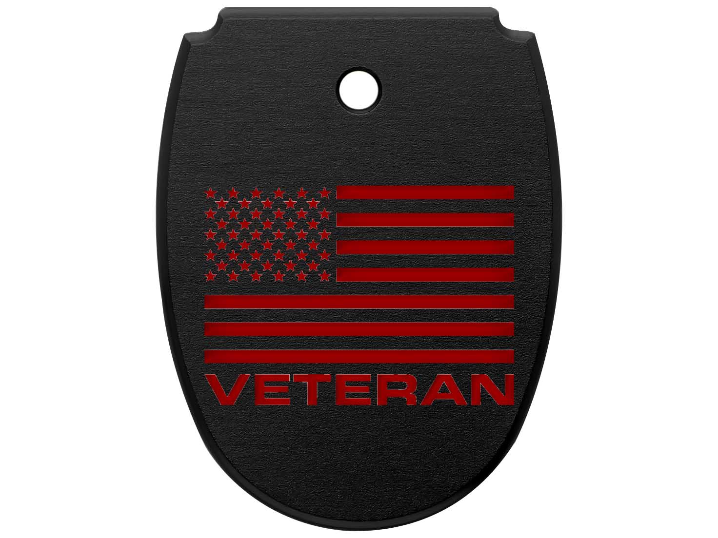 NDZ Sig P320X X5 Legion P320 M18 Aluminum Mag Floor Plate Black Engraved Red - Picture 32 of 70