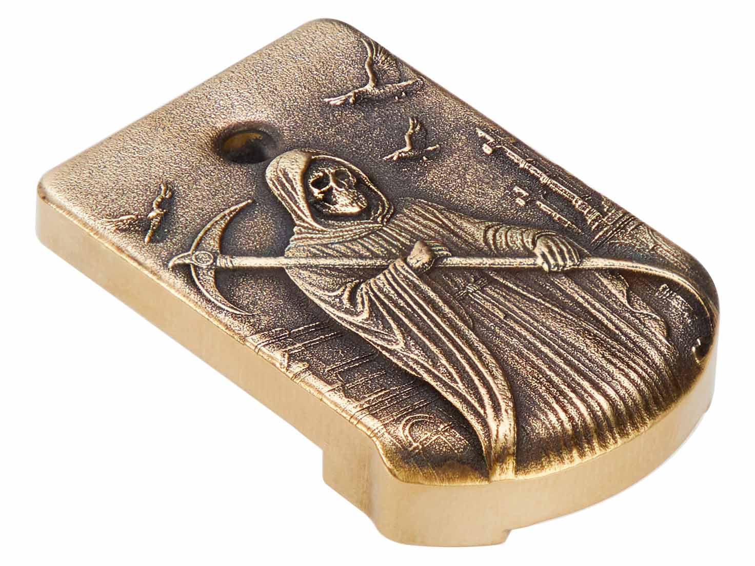 NDZ Sig P365 P365XL Brass Weighted 3D Magazine Base Plate 10 & 12