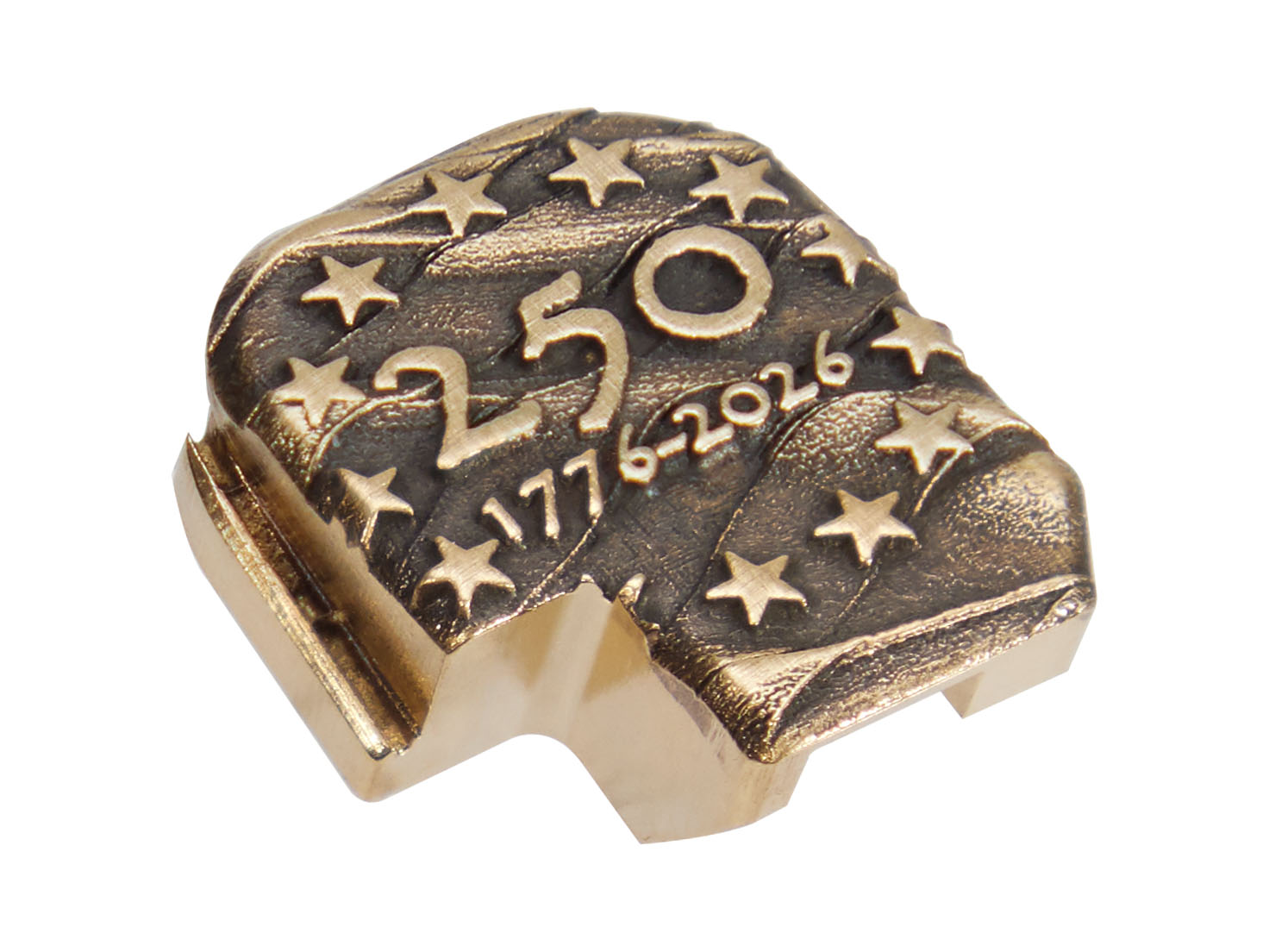 NDZ P365 P365XL X Macro Fuse Brass 3D Slide Cover Back Plate CNC
