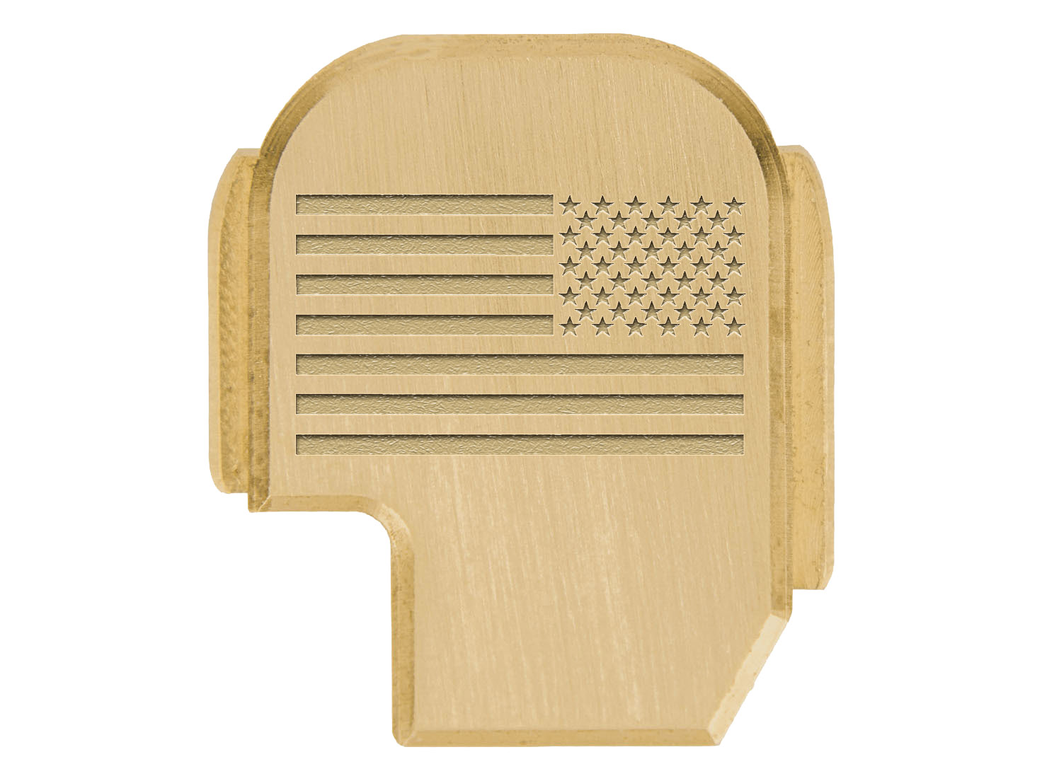 thumbnail image 2 of NDZ Performance Brass Slide Cover Plate For Sig P365, XL, X Macro, Fuse, AXG – Engraved 2 of 2
